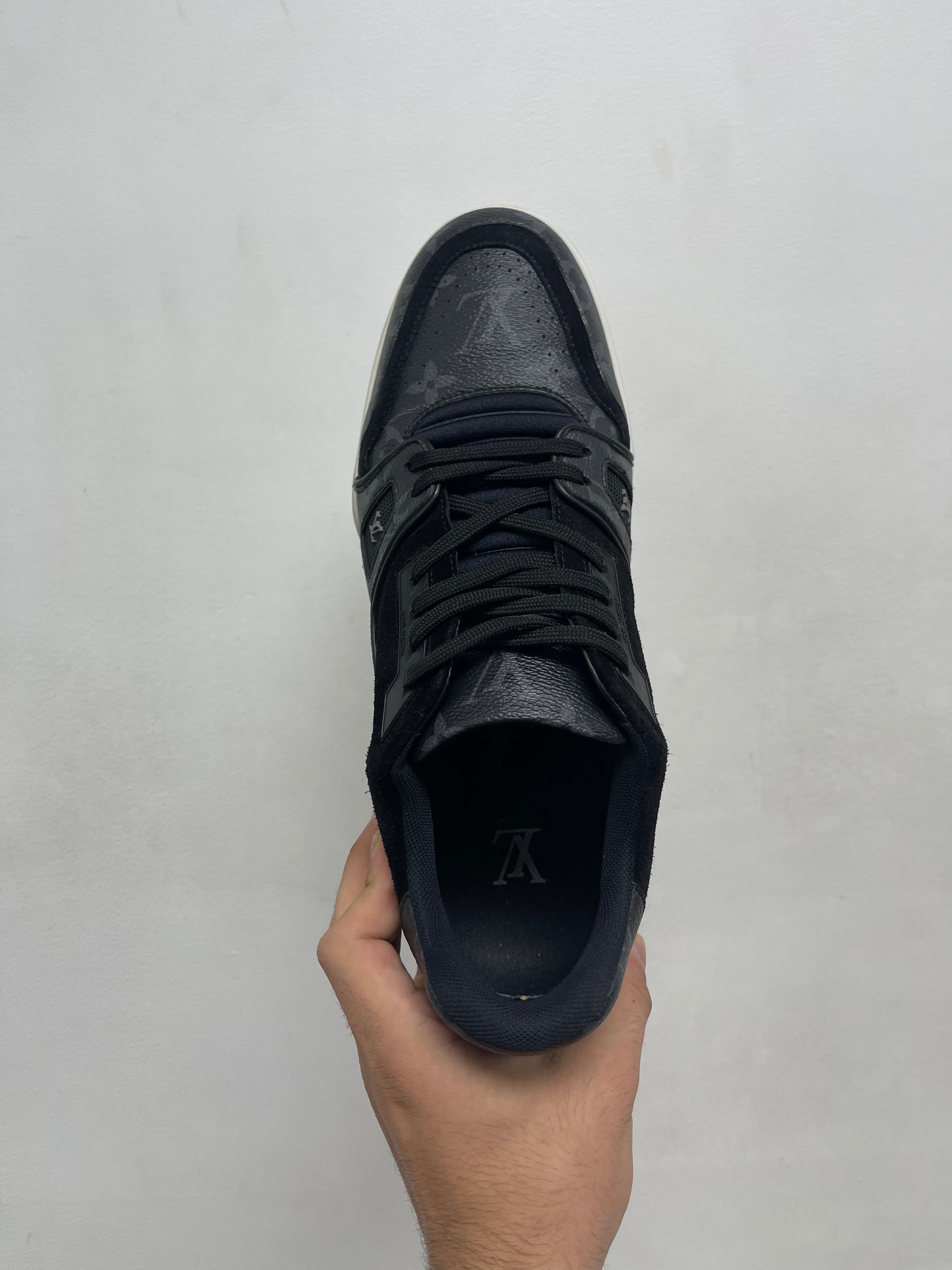 Louis Vuitton Black Monogram Sneakers