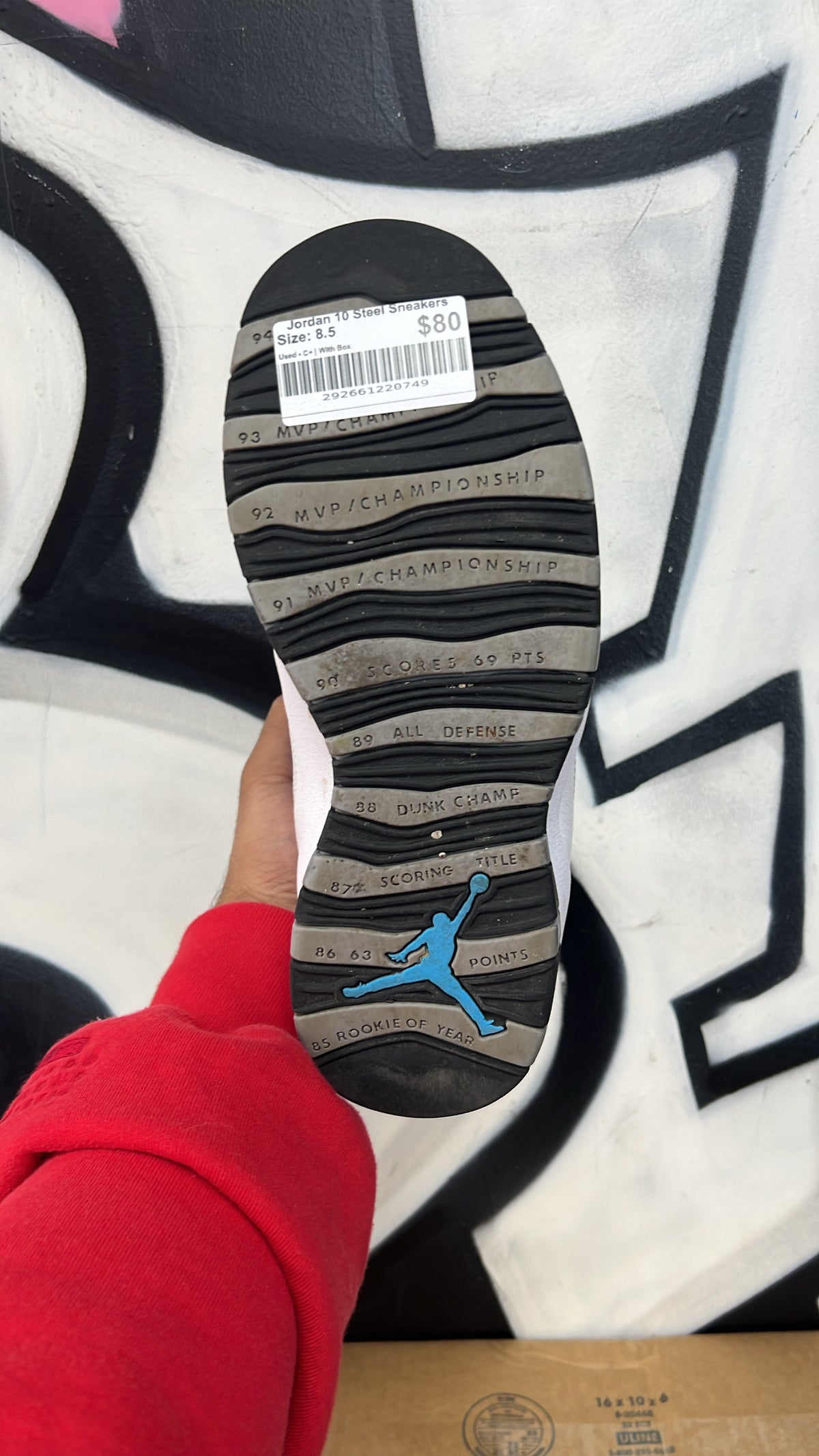 Jordan 10 Steel Sneakers
