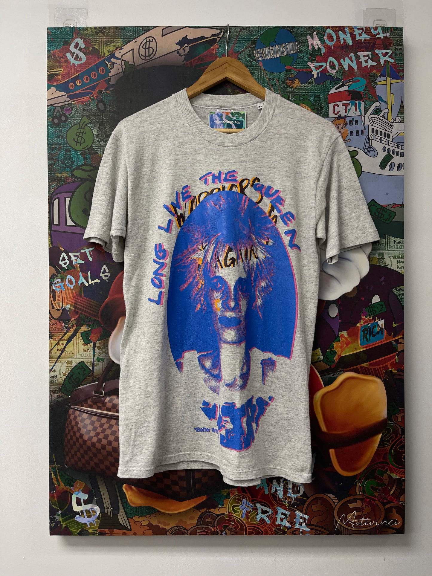 Better With Age Long Live The Queen Grey Tee New With Tags