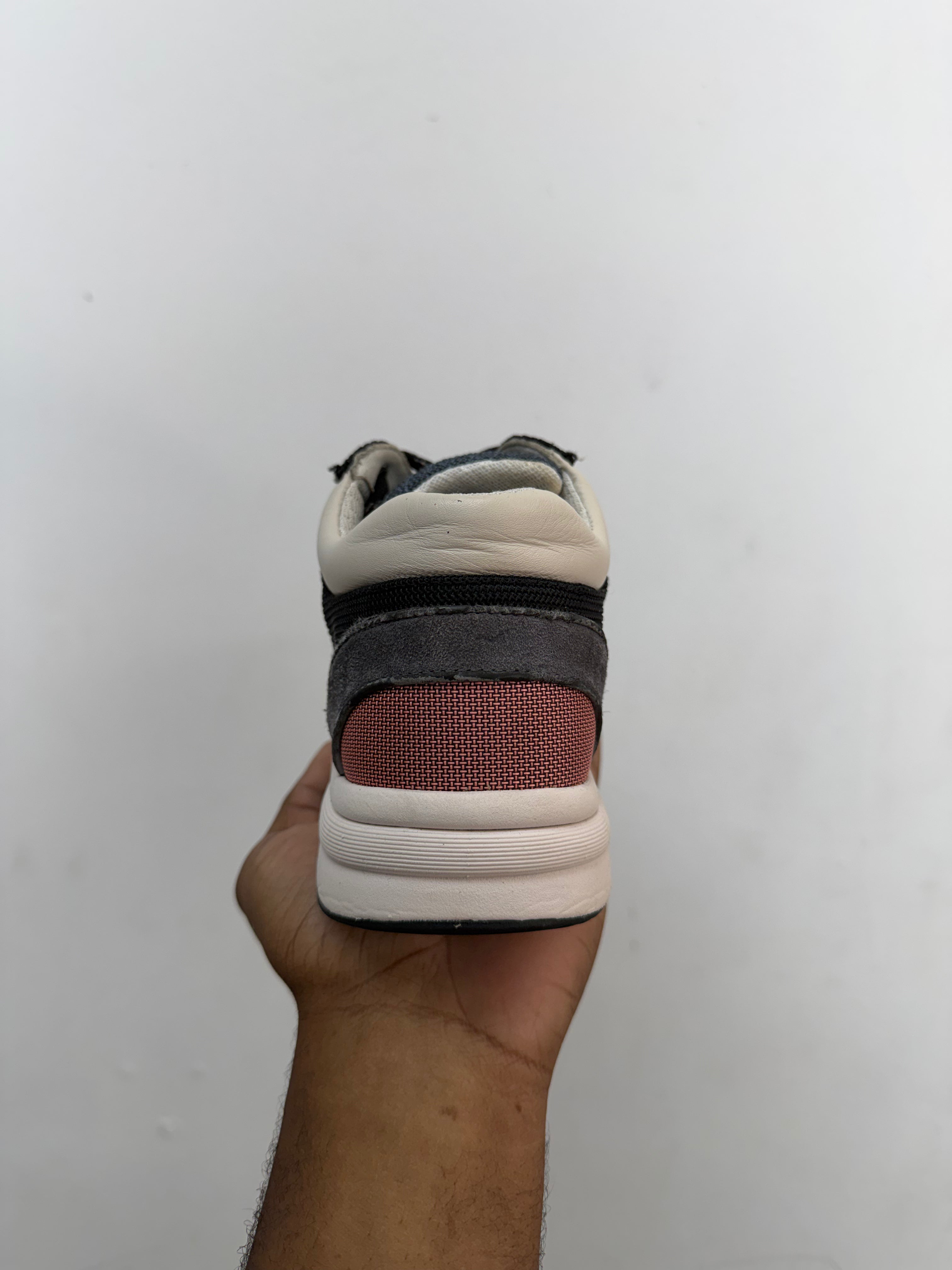 Chanel Grey Pink Sneakers