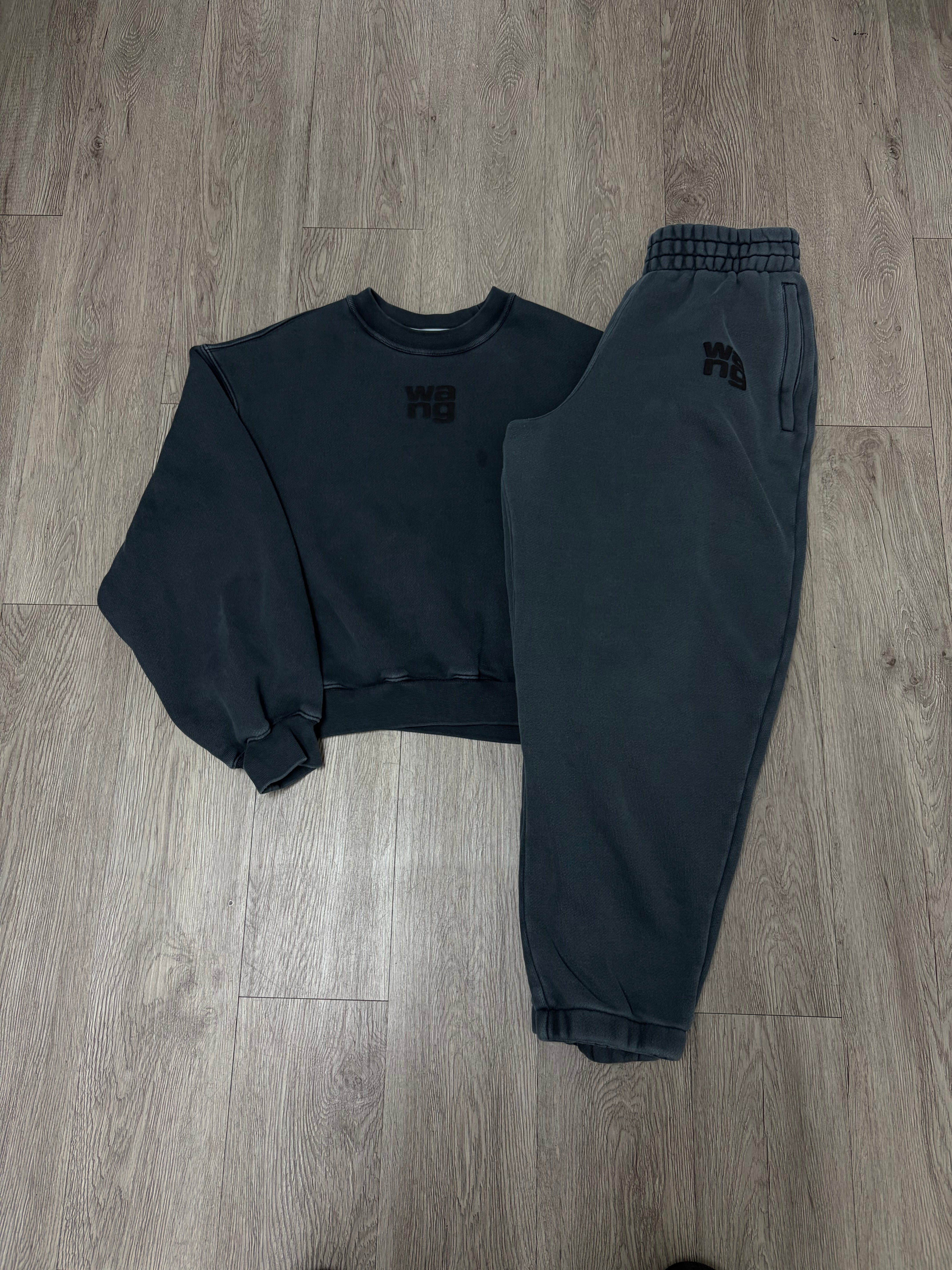 Alexander Wang Charcoal Grey Sweatsuit