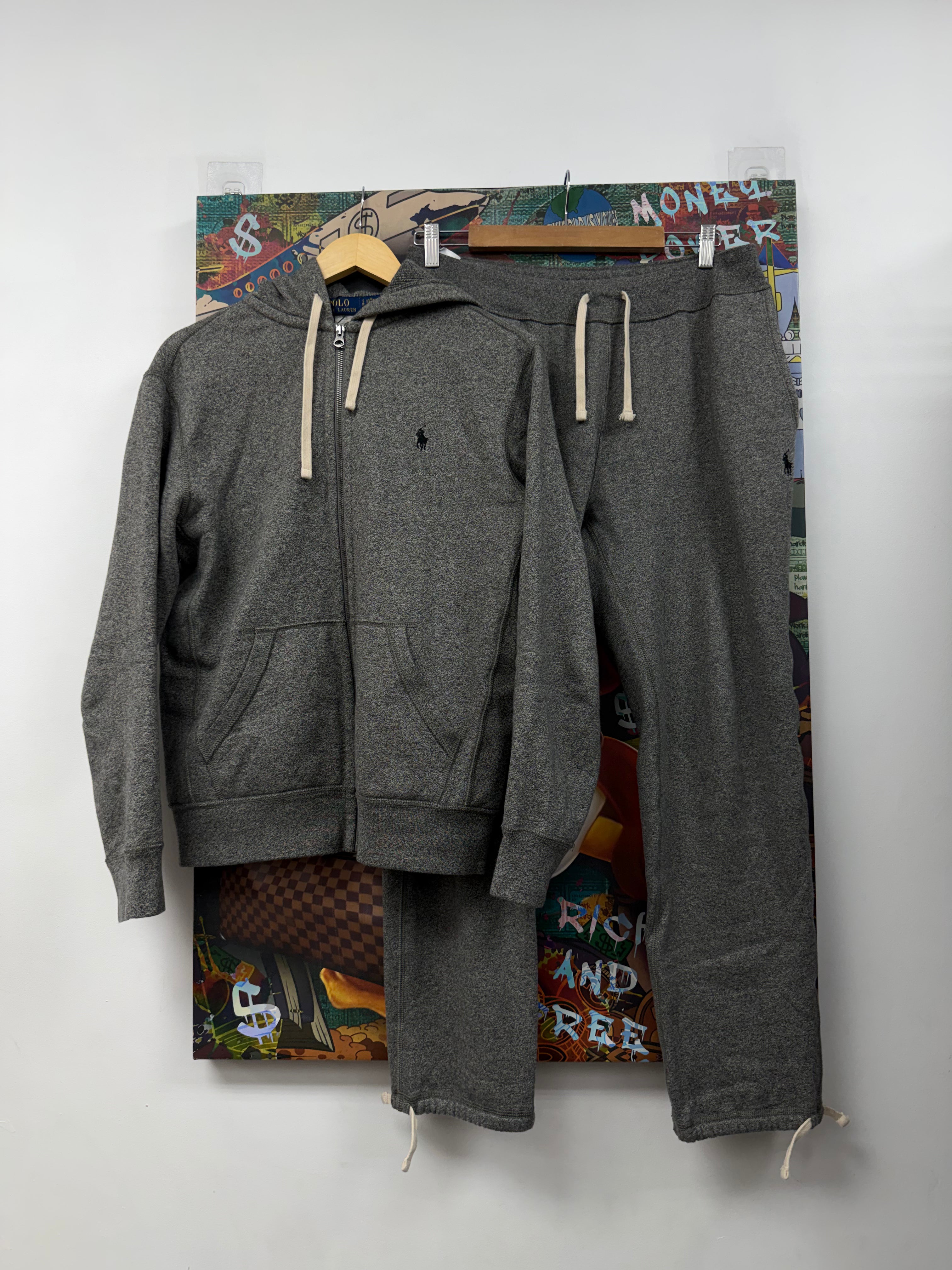 Polo Grey Charcoal Sweatsuit