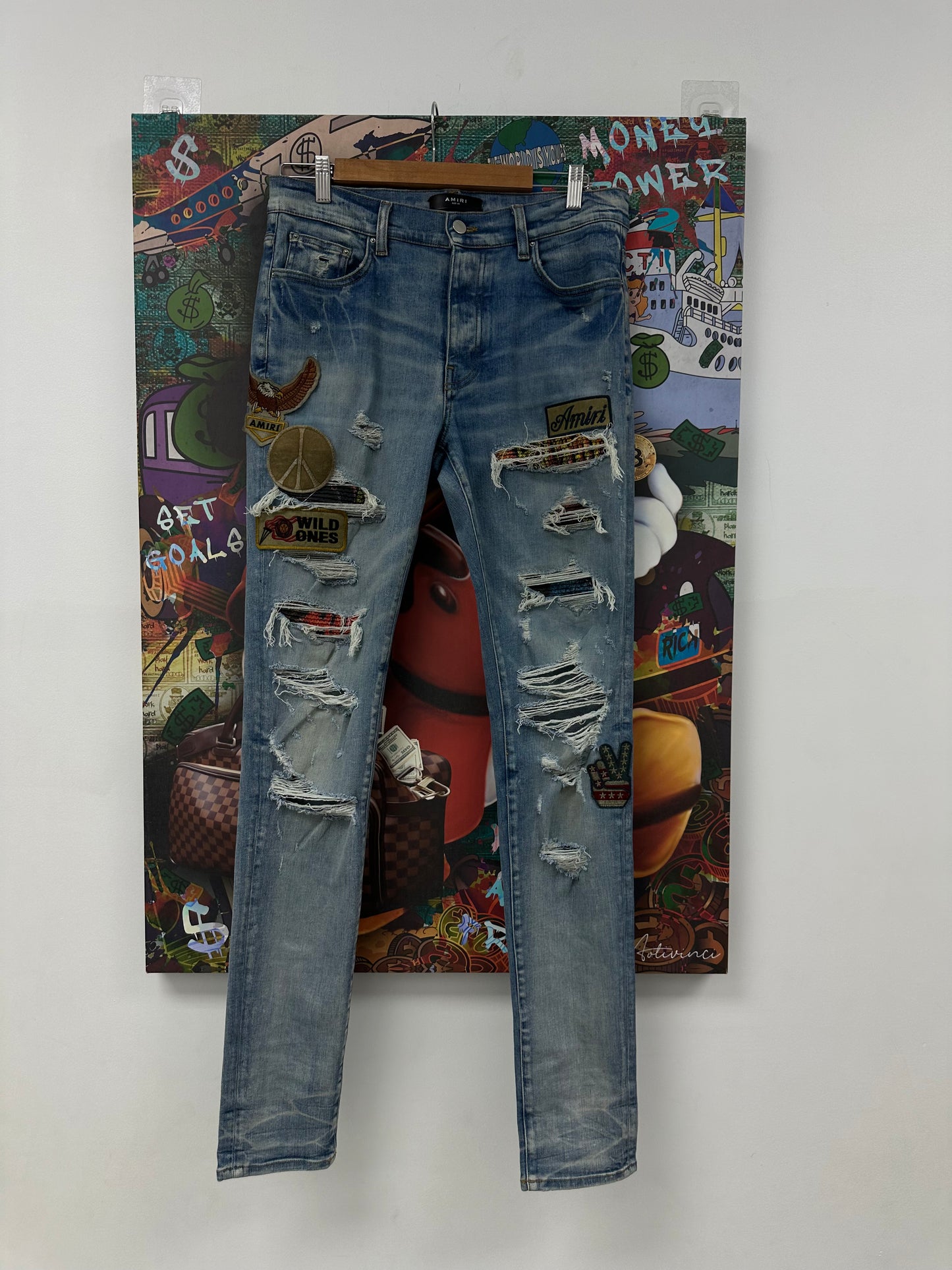 Amiri Airbone Jeans Used 33 N/A