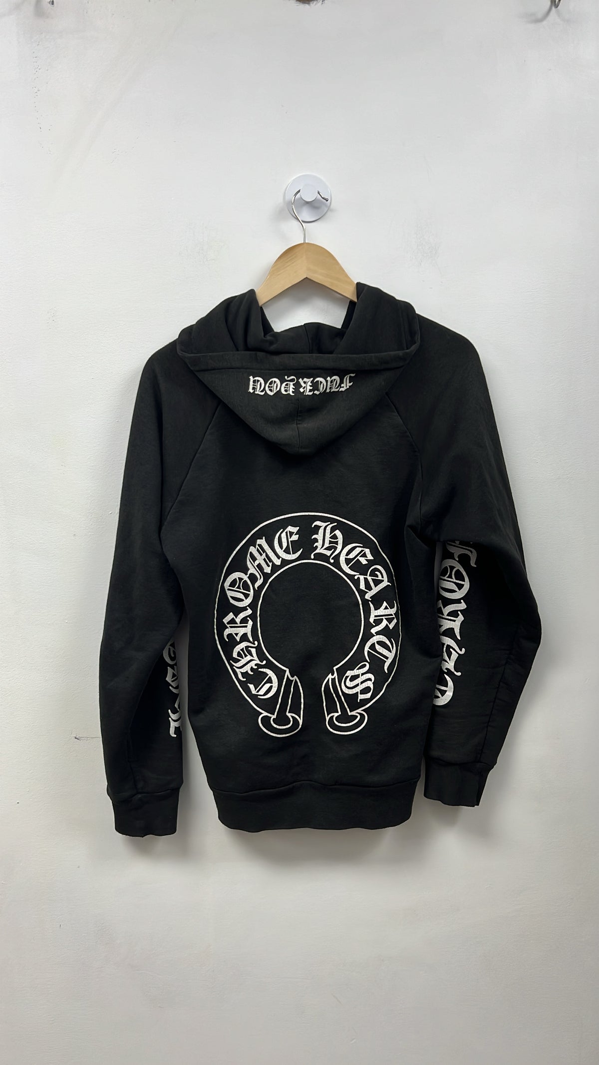 Chrome Hearts Vintage Thermal Lined Horseshoe Zip Up