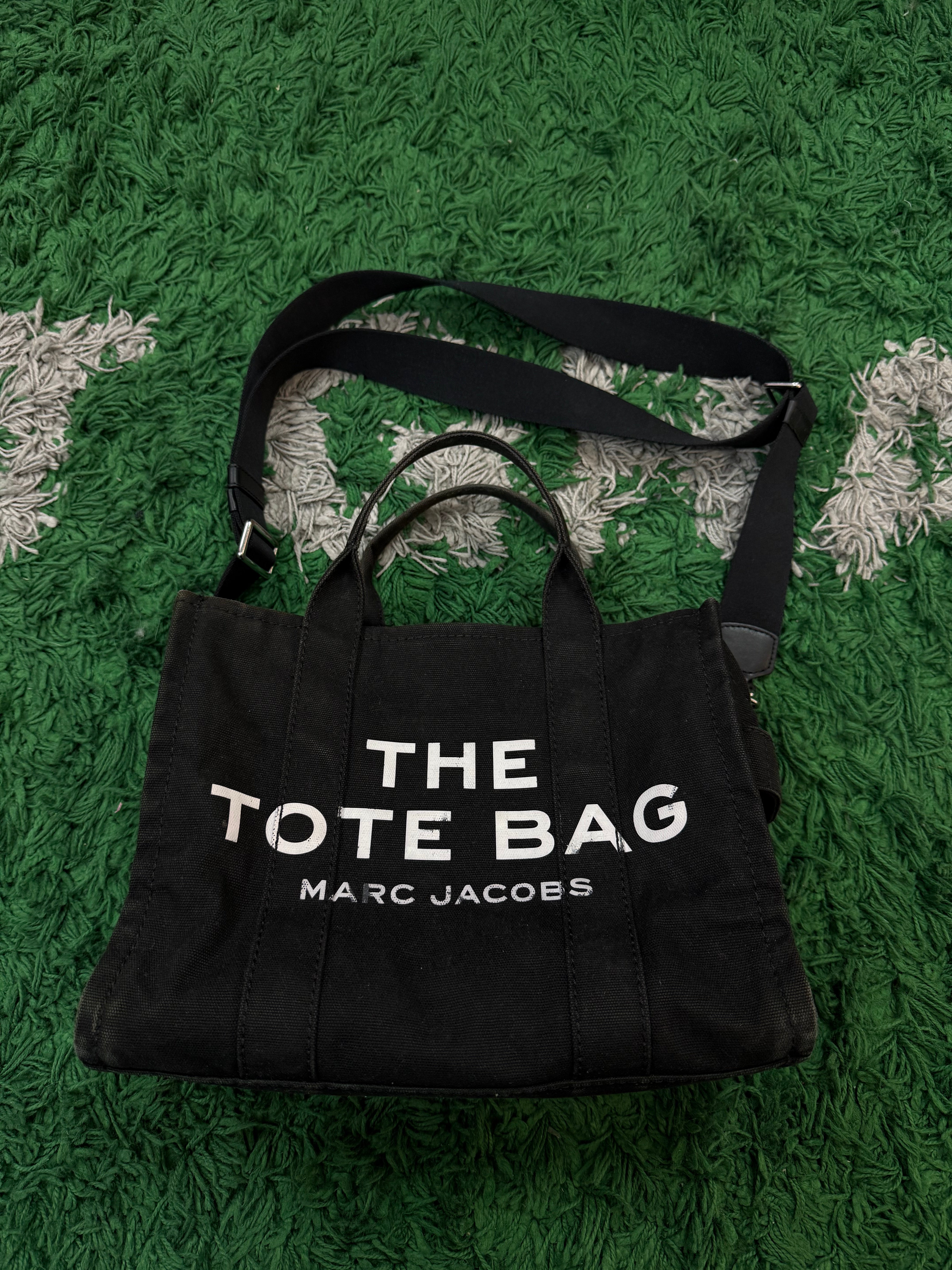 Marc Jacobs Black Denim Tote Bag Bag