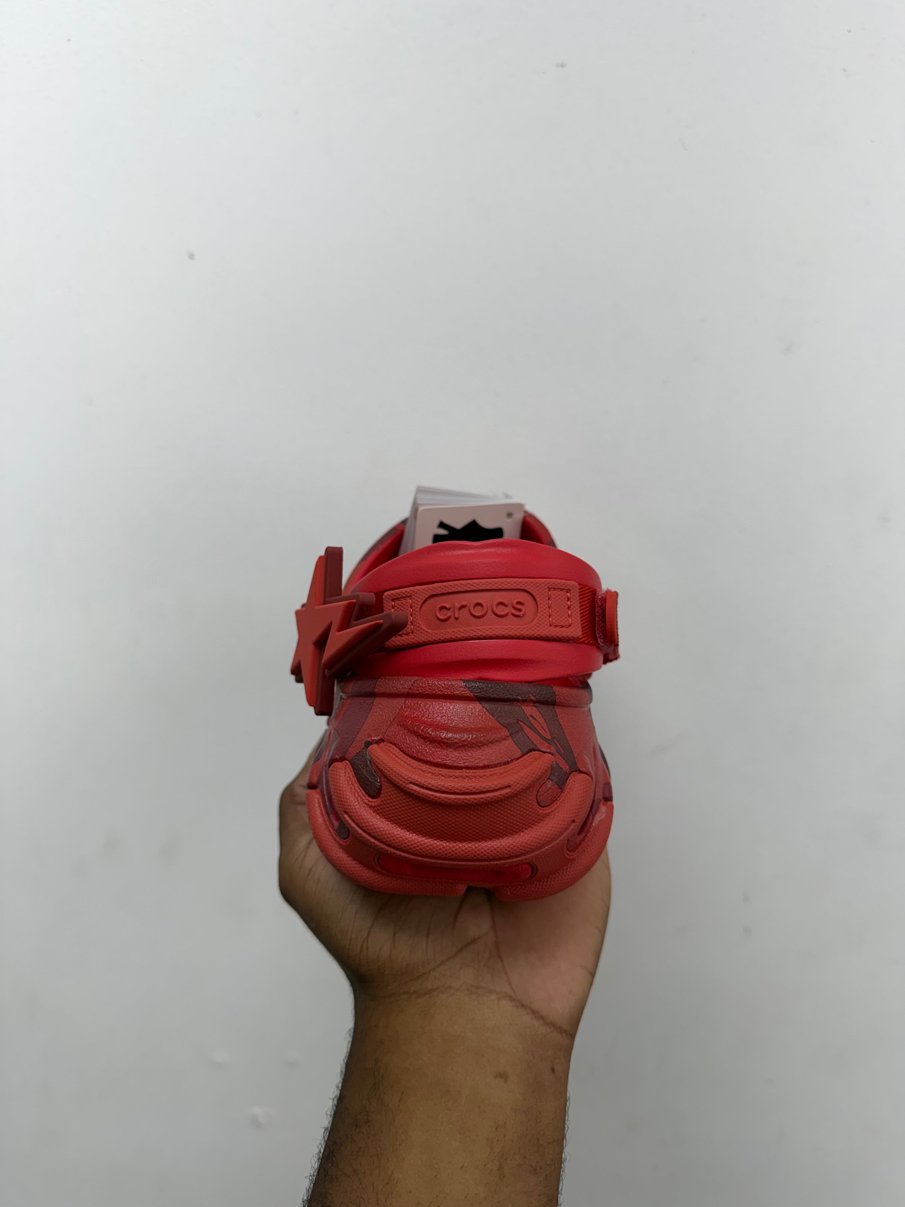 BAPE Crocs Red Camo Clog