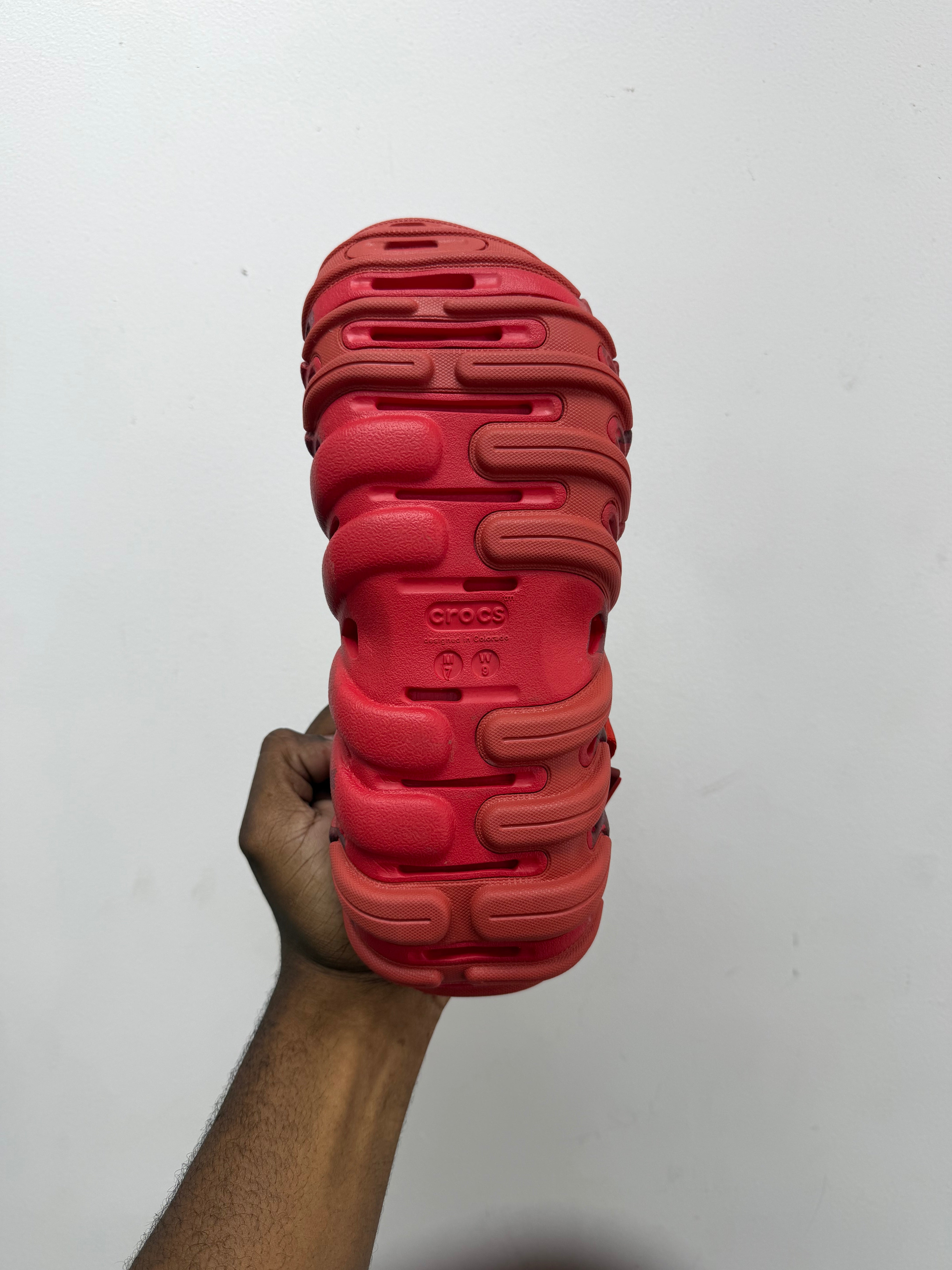 BAPE Crocs Red Camo Clog