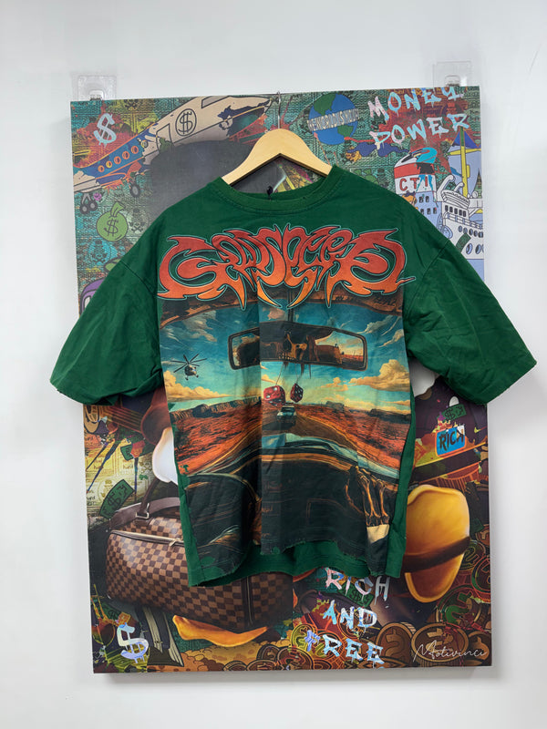 Godspeed Green On The Run Tee