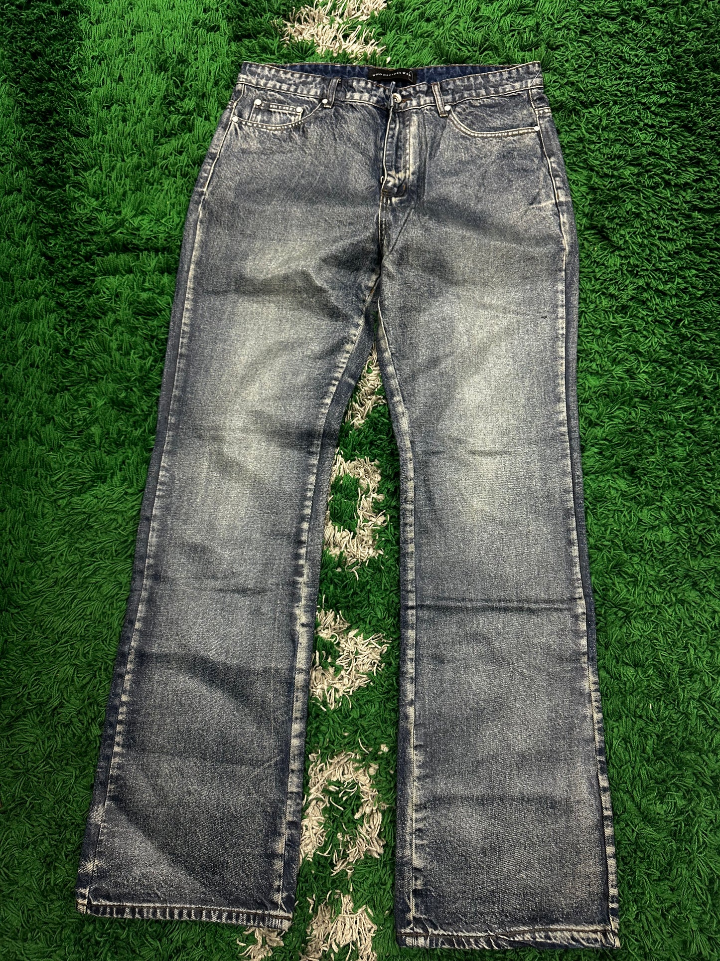 WDW Jeans Dark Wash Wax 36 New