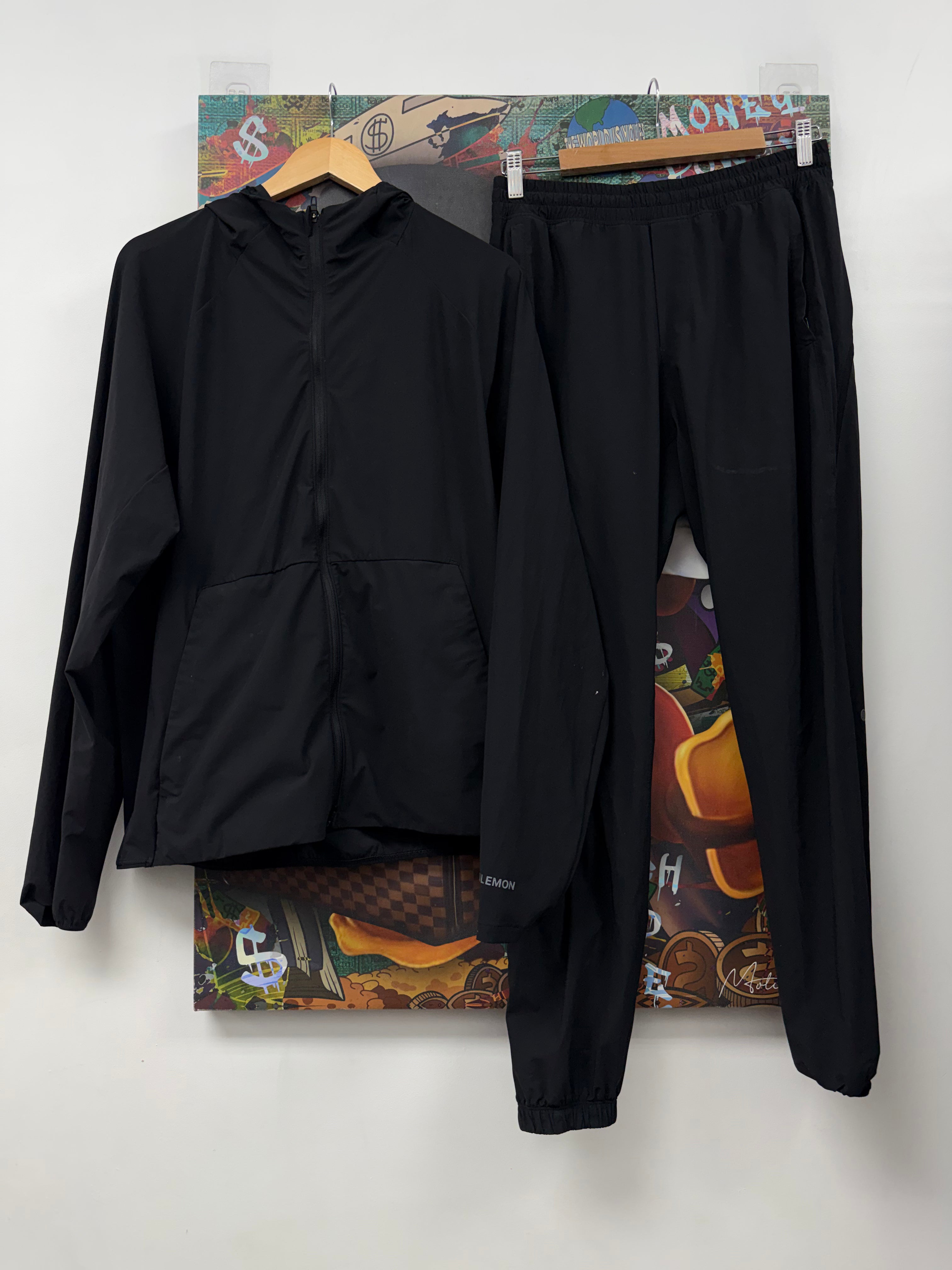Lululemon Black Pacebraker Sweatsuit