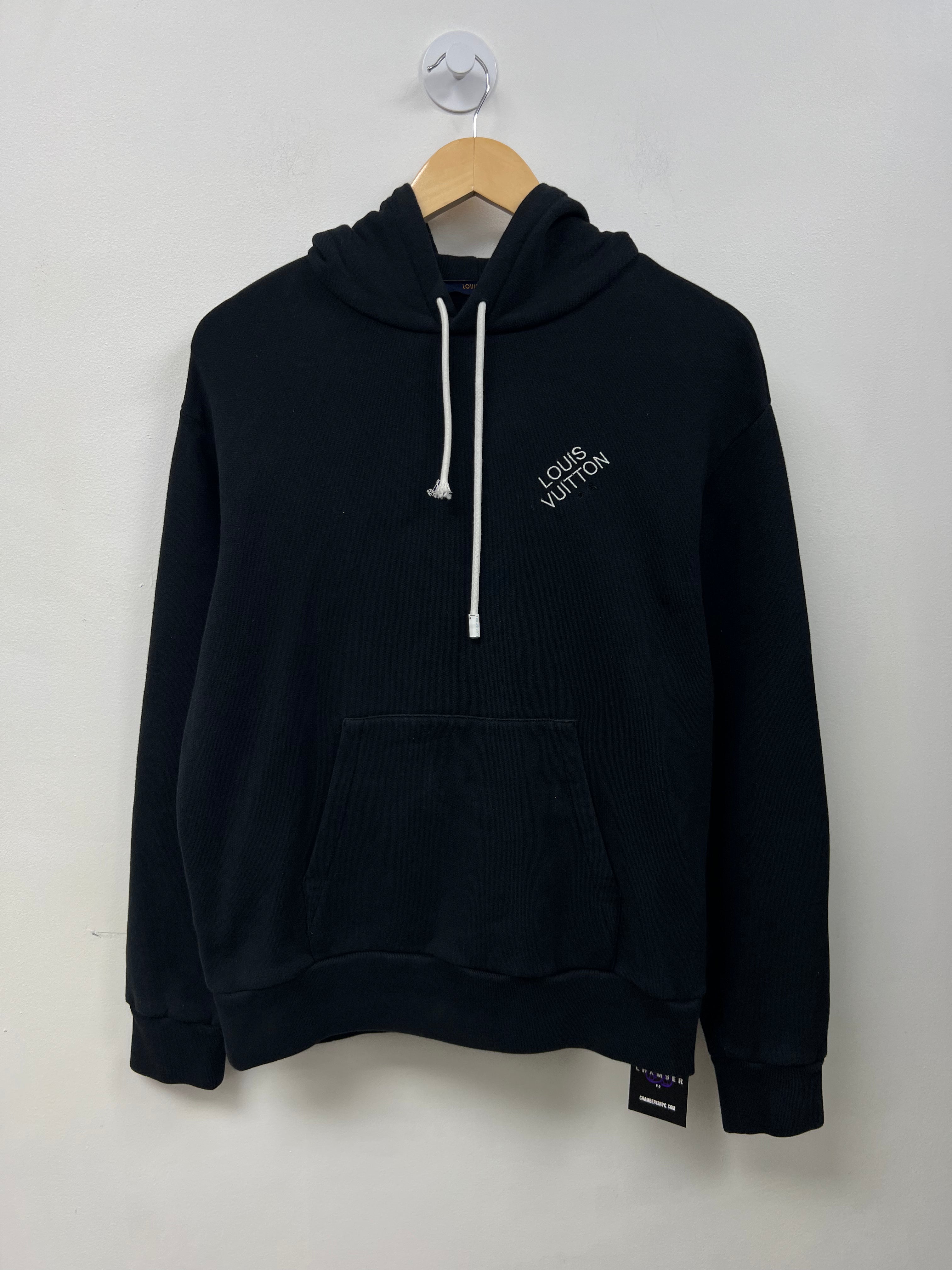 Louis Vuitton Black White Staple Edition Hoodie