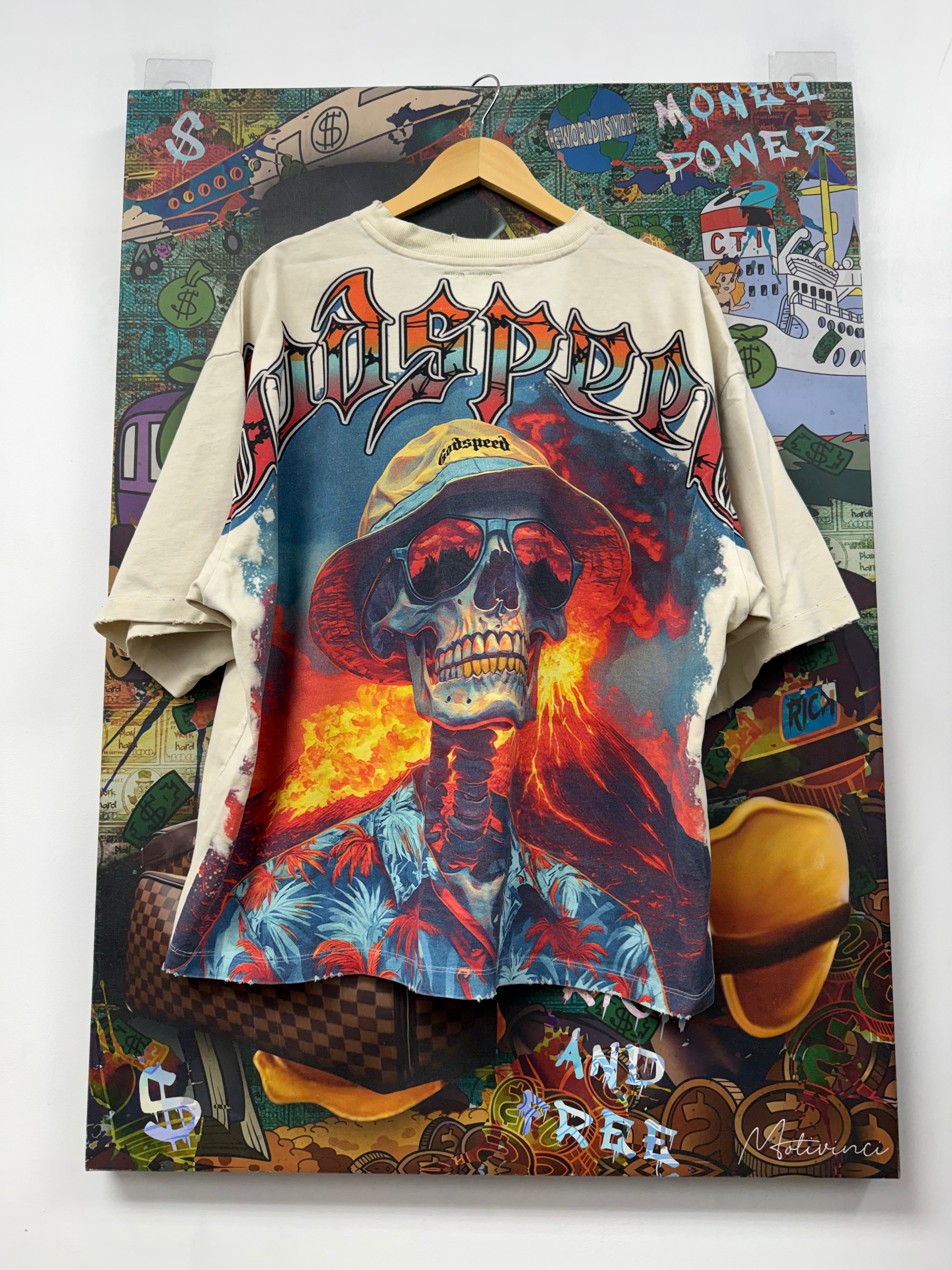Godspeed Cream Natural Disaster Tee