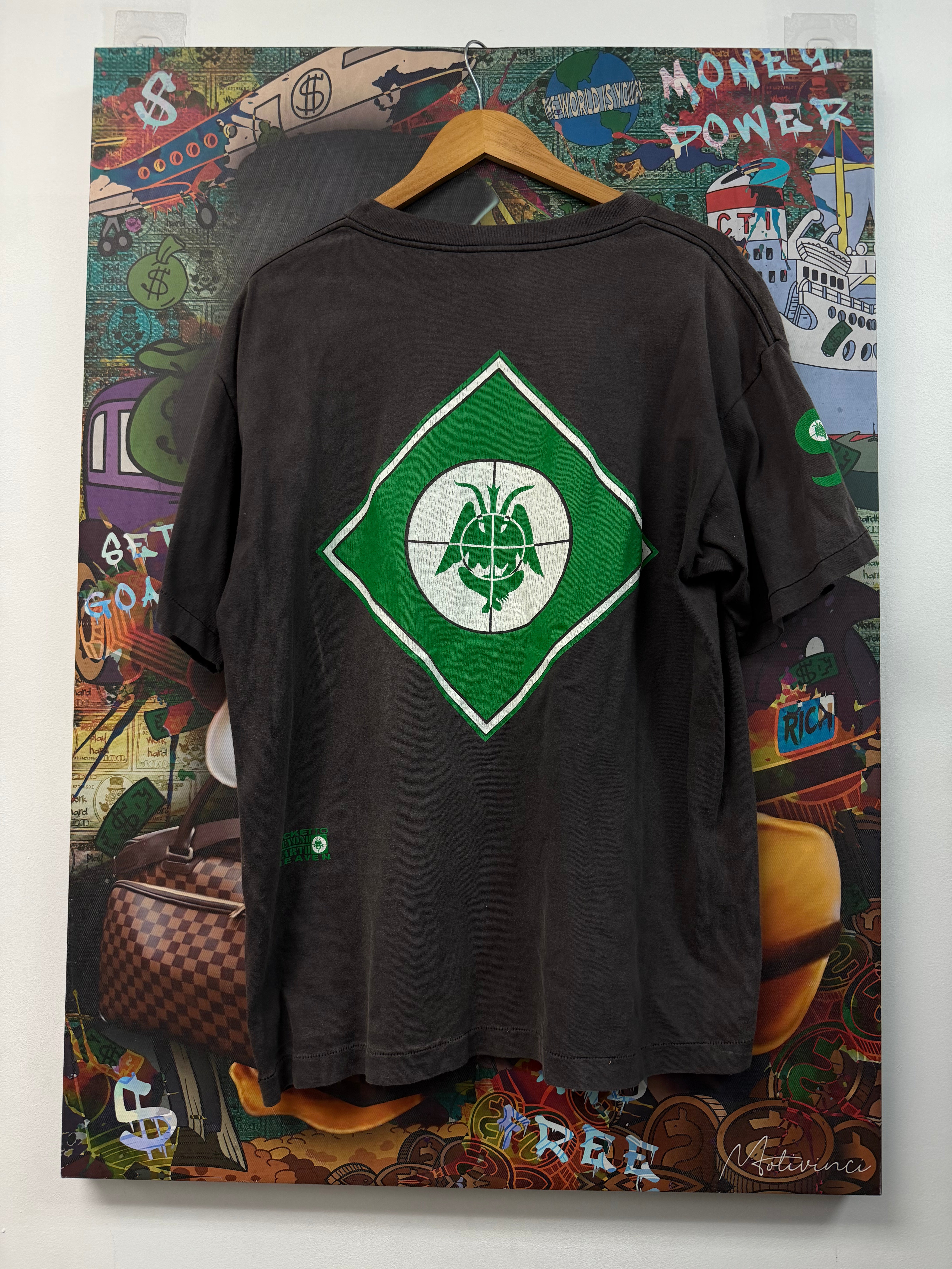 Saint Michael Public Enemy Green Tee