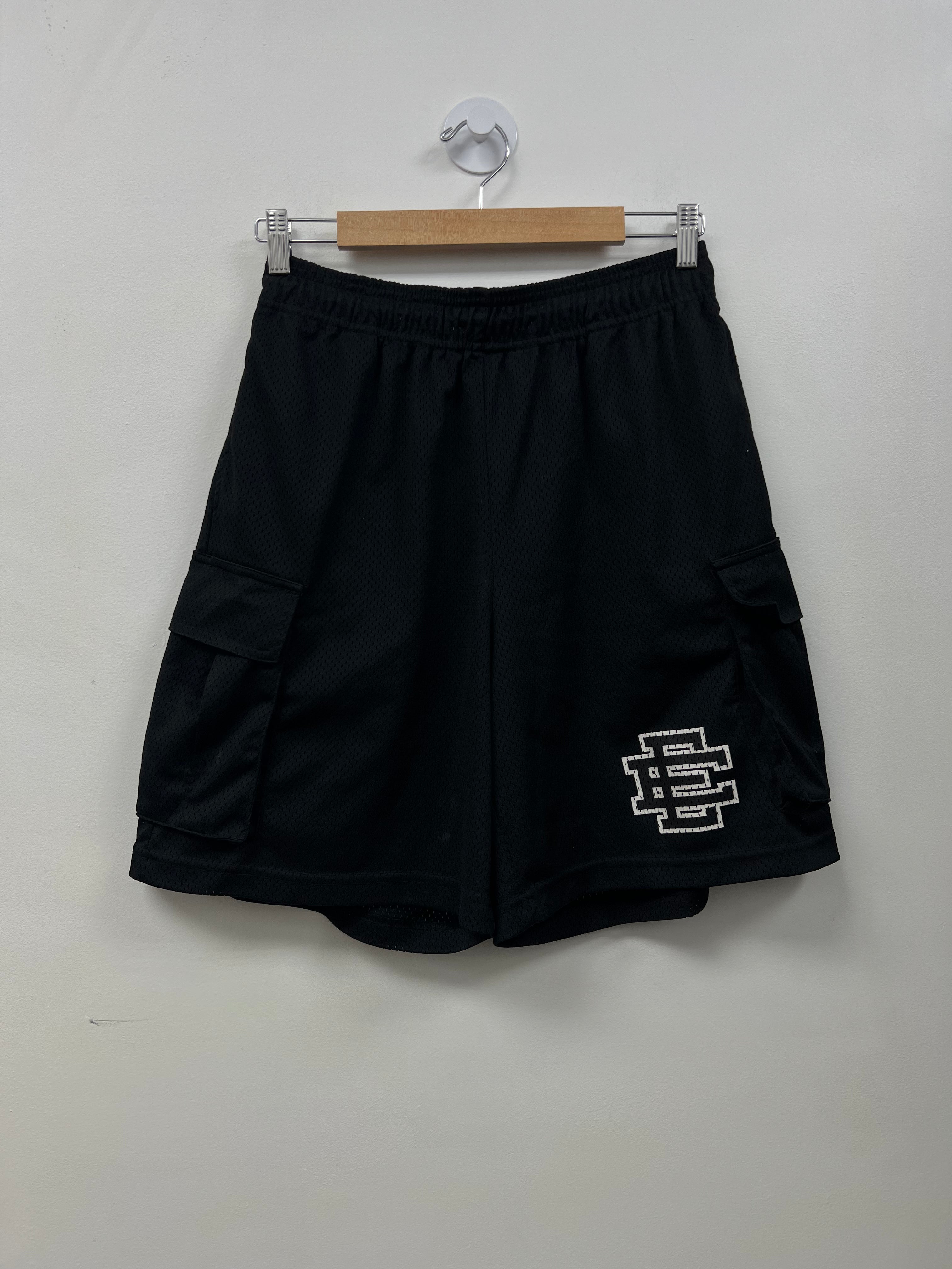 Eric Emanuel Black Cargo Shorts