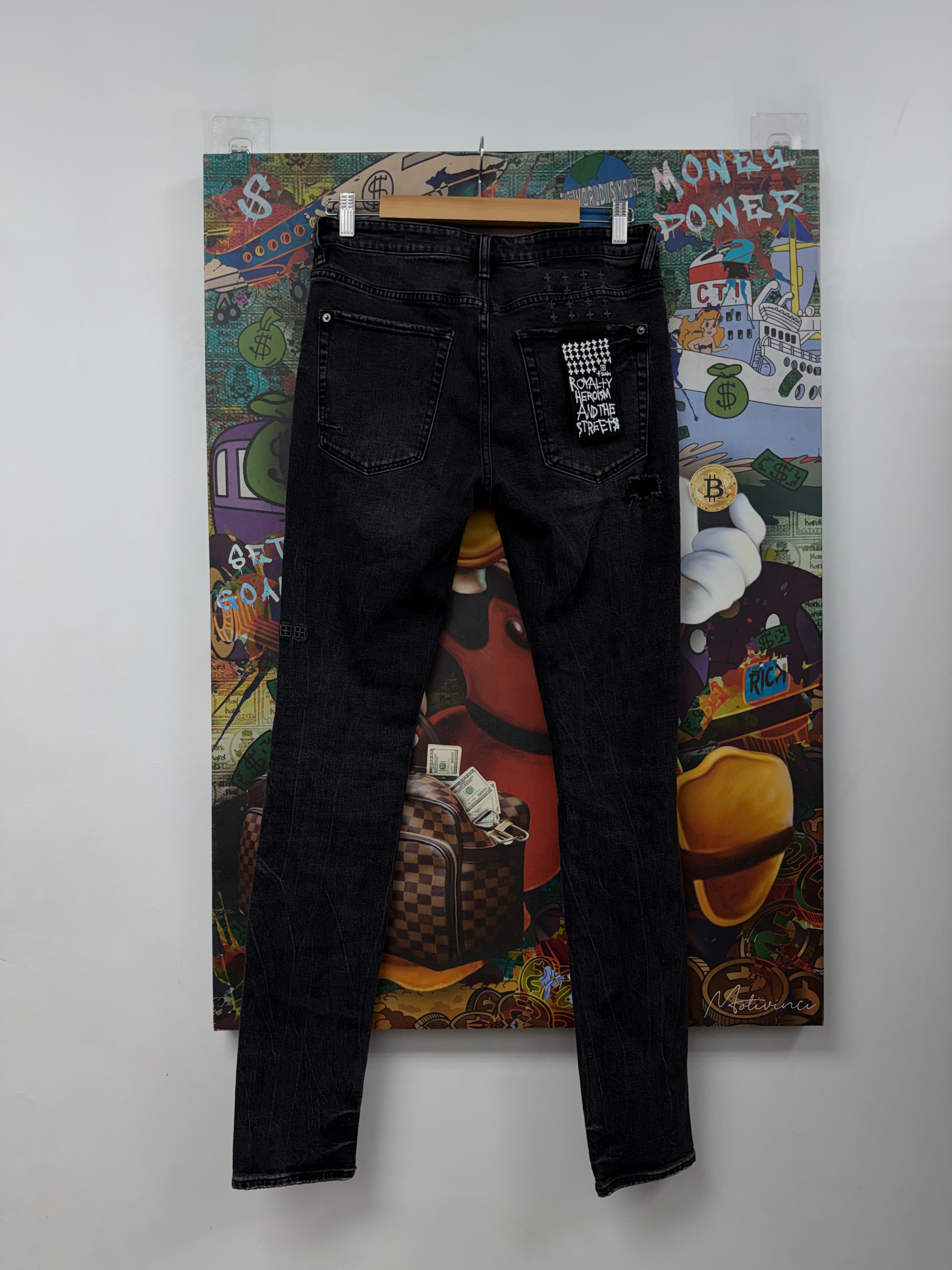 Ksubi Black Wash XS Jeans