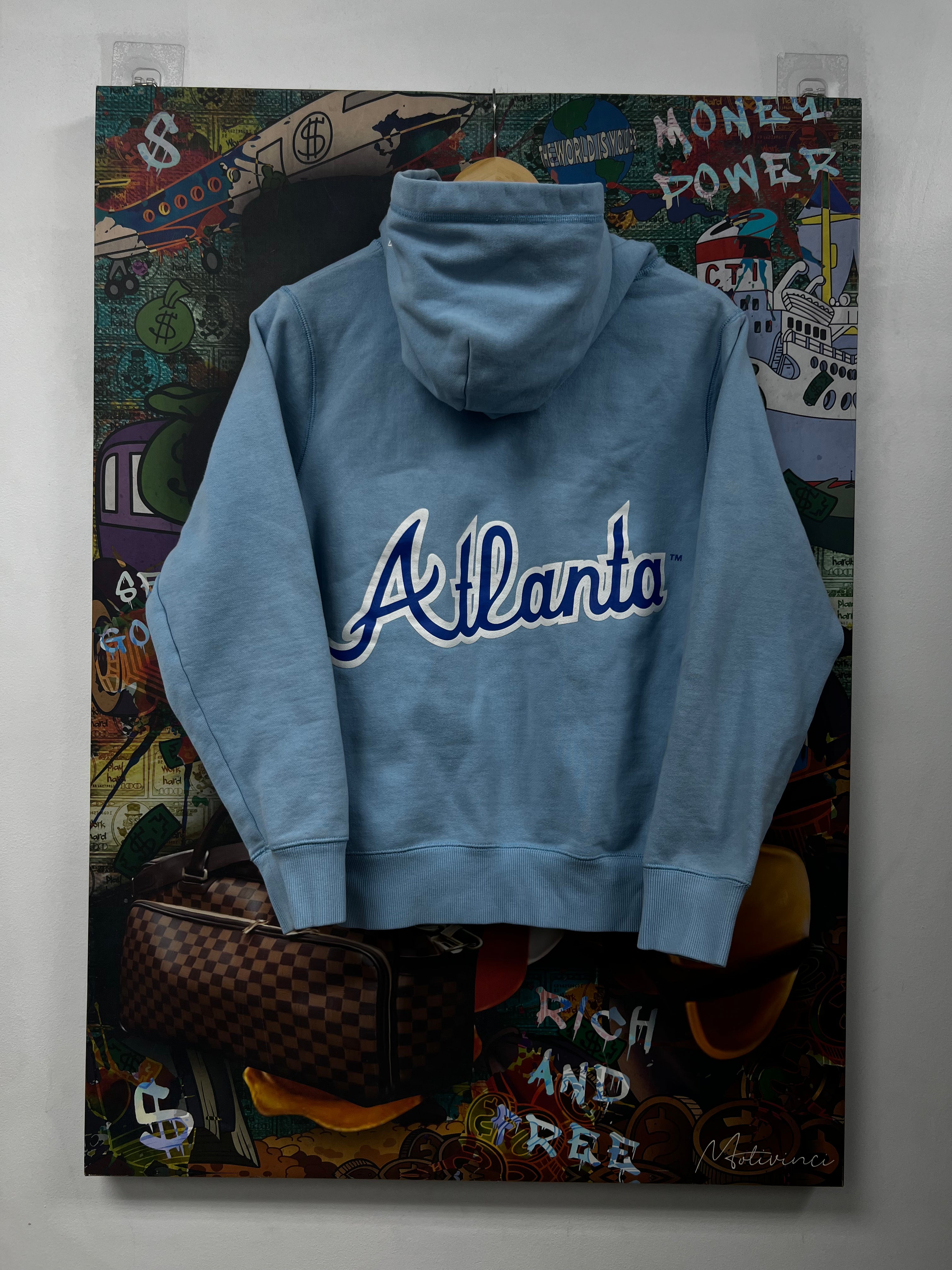 Eric Emanuel Baby Blue Atlanta Hoodie