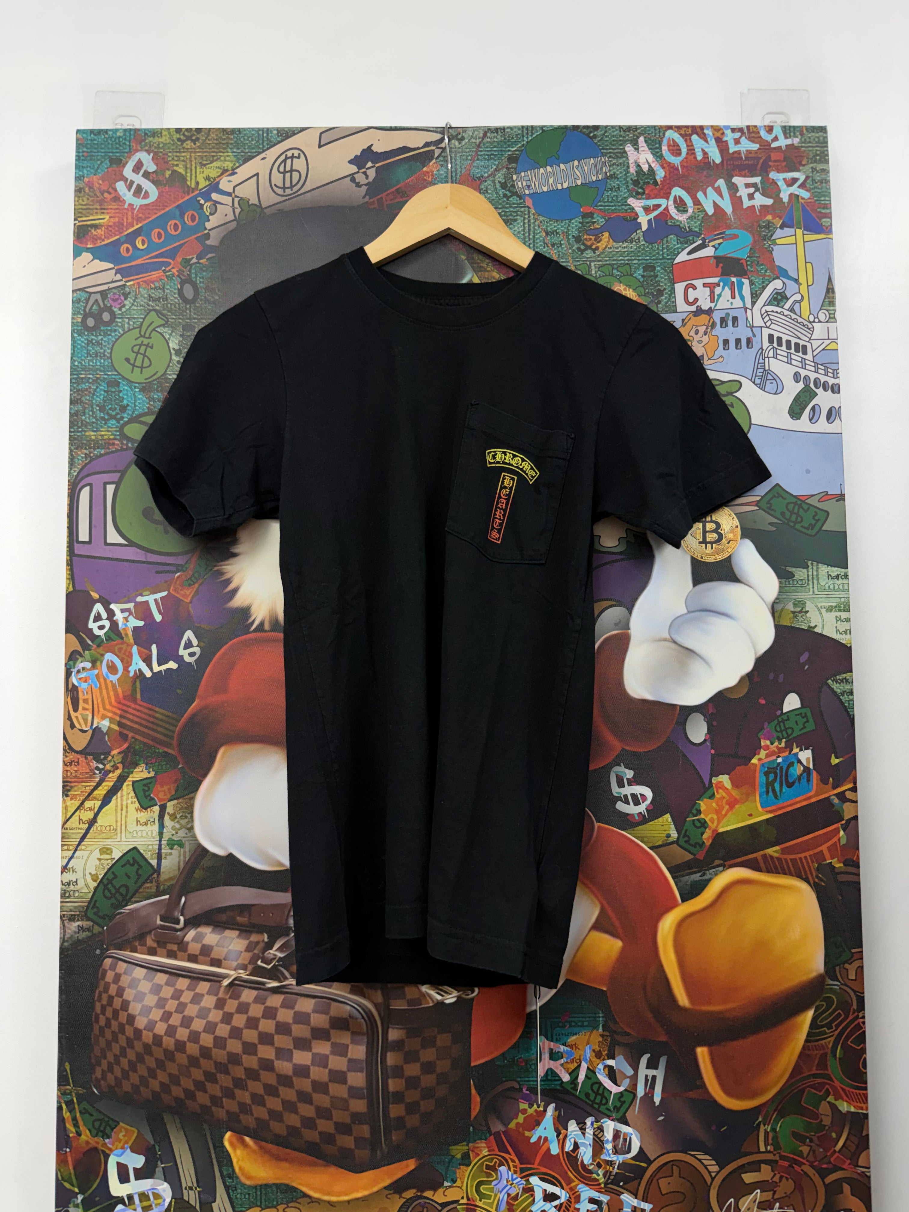 Chrome  Hearts Black Gradient T Bar Tee