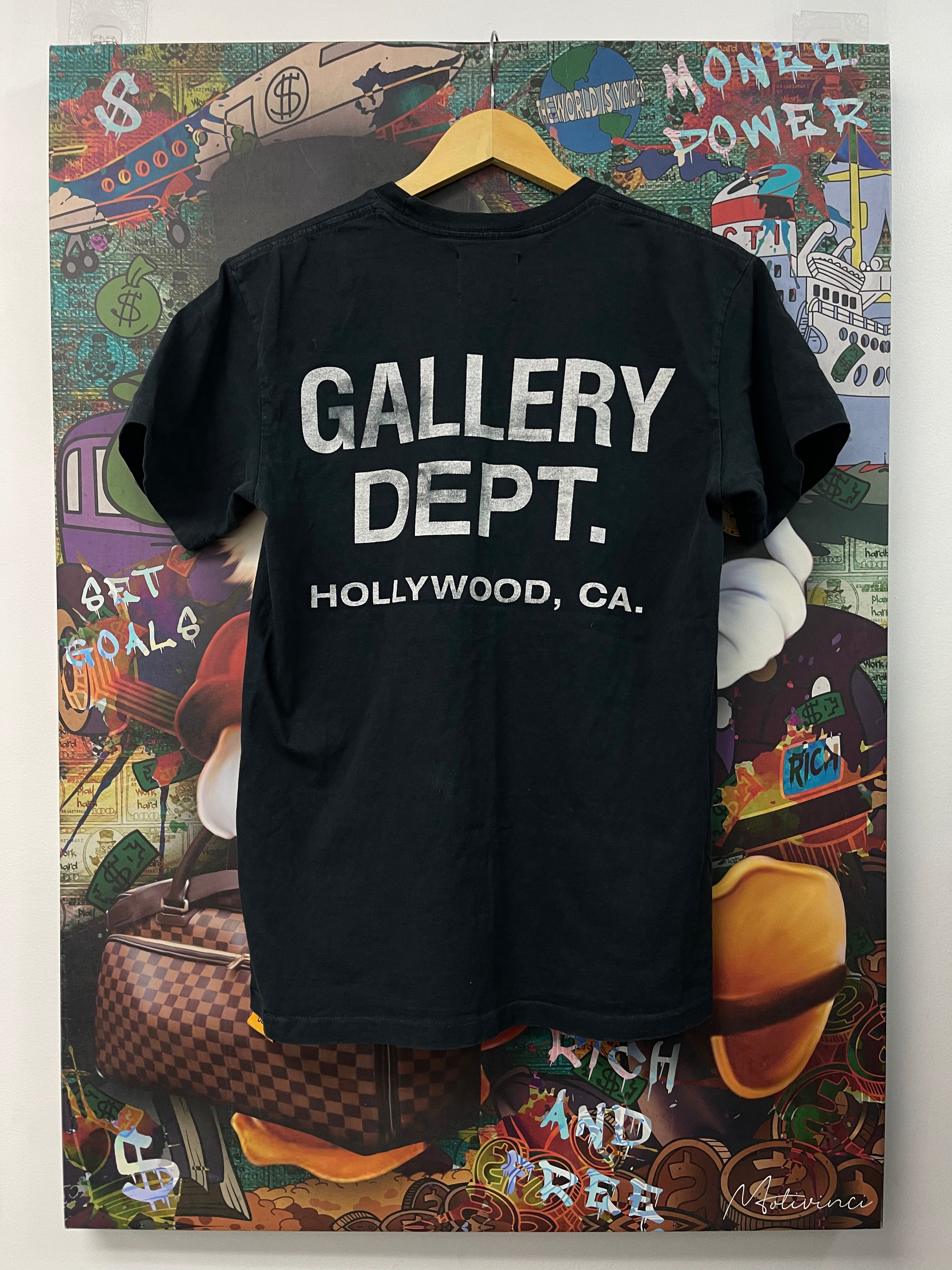 Gallery Dept Navy White Souvenir Tee