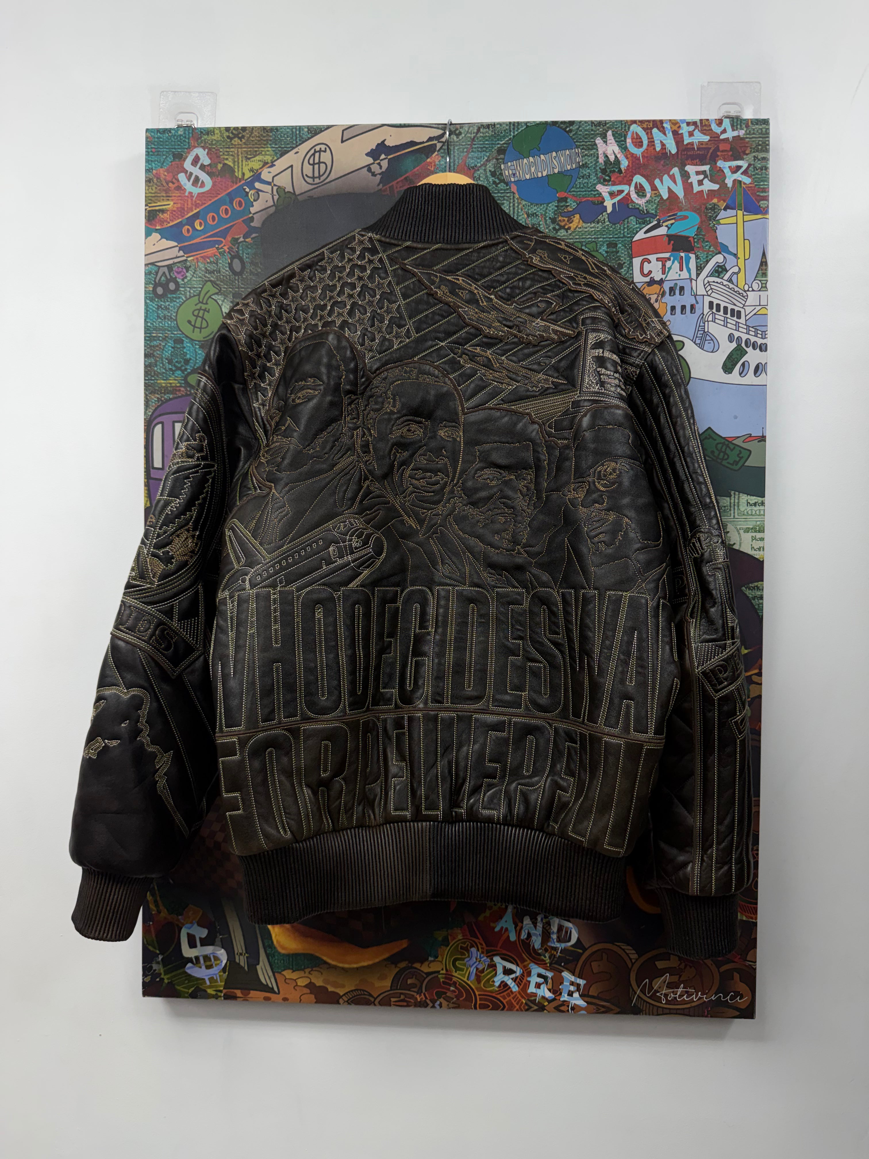 Pelle Pelle x WDW Monument Varsity Jacket