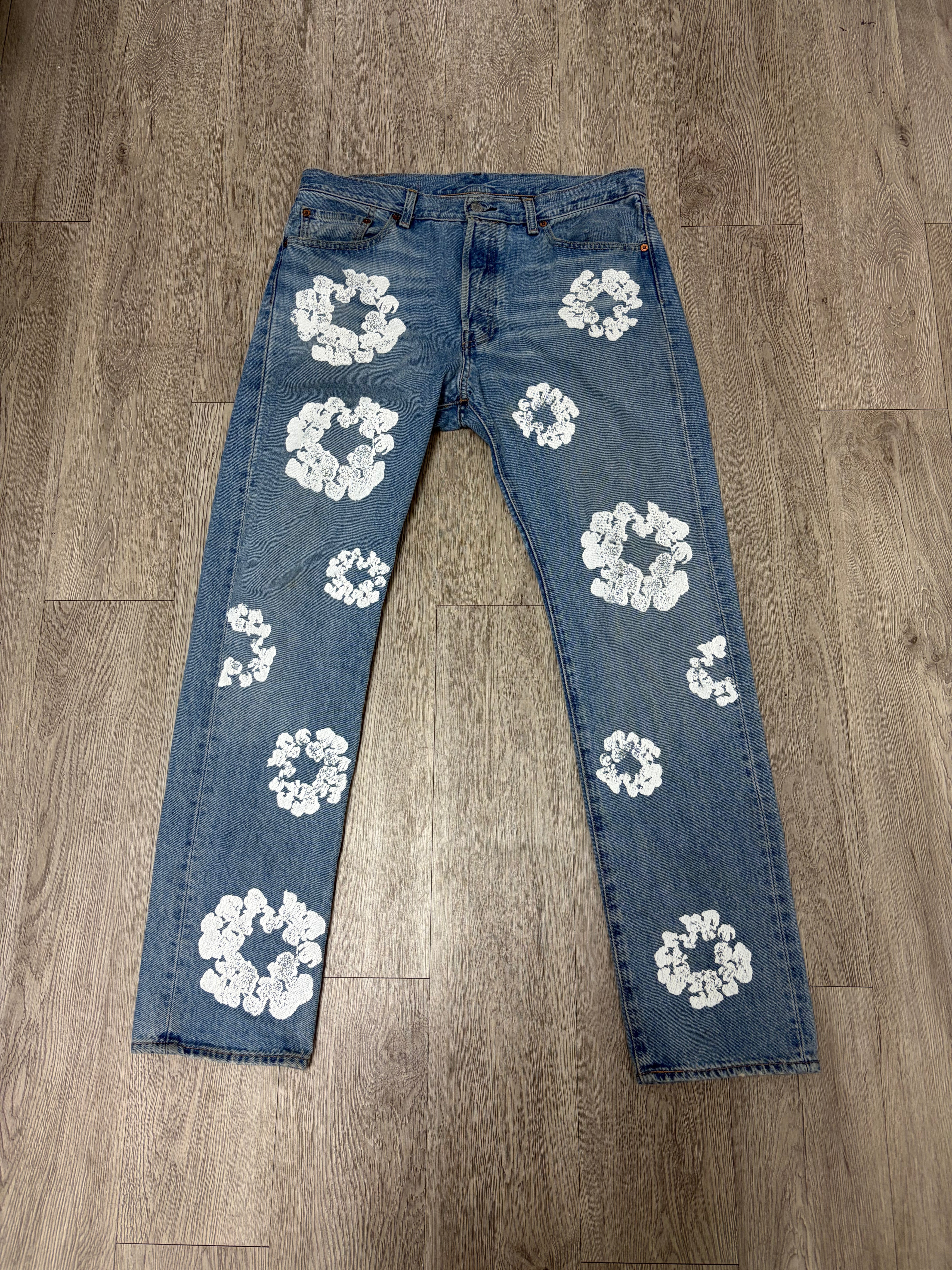 Denim Tears Light Wash Jeans
