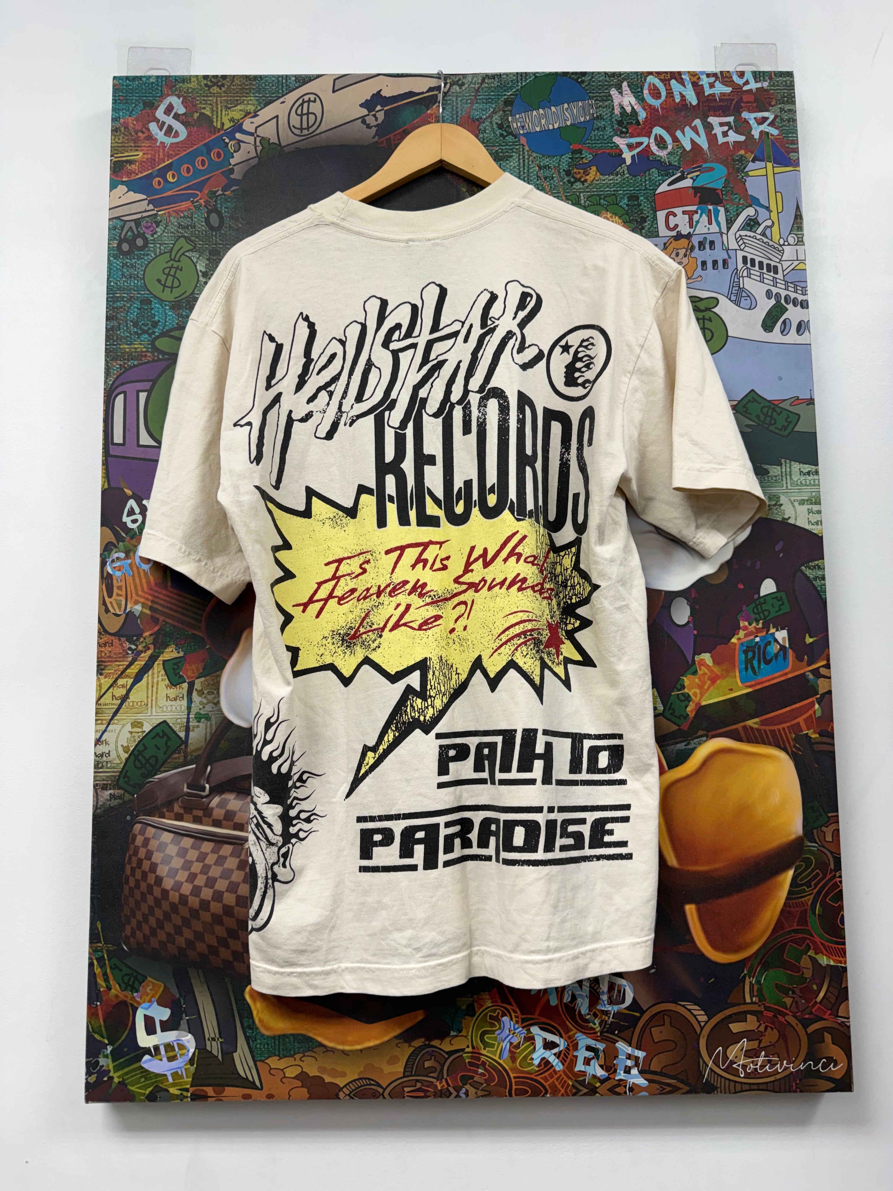 Hellstar Cream Records Tee