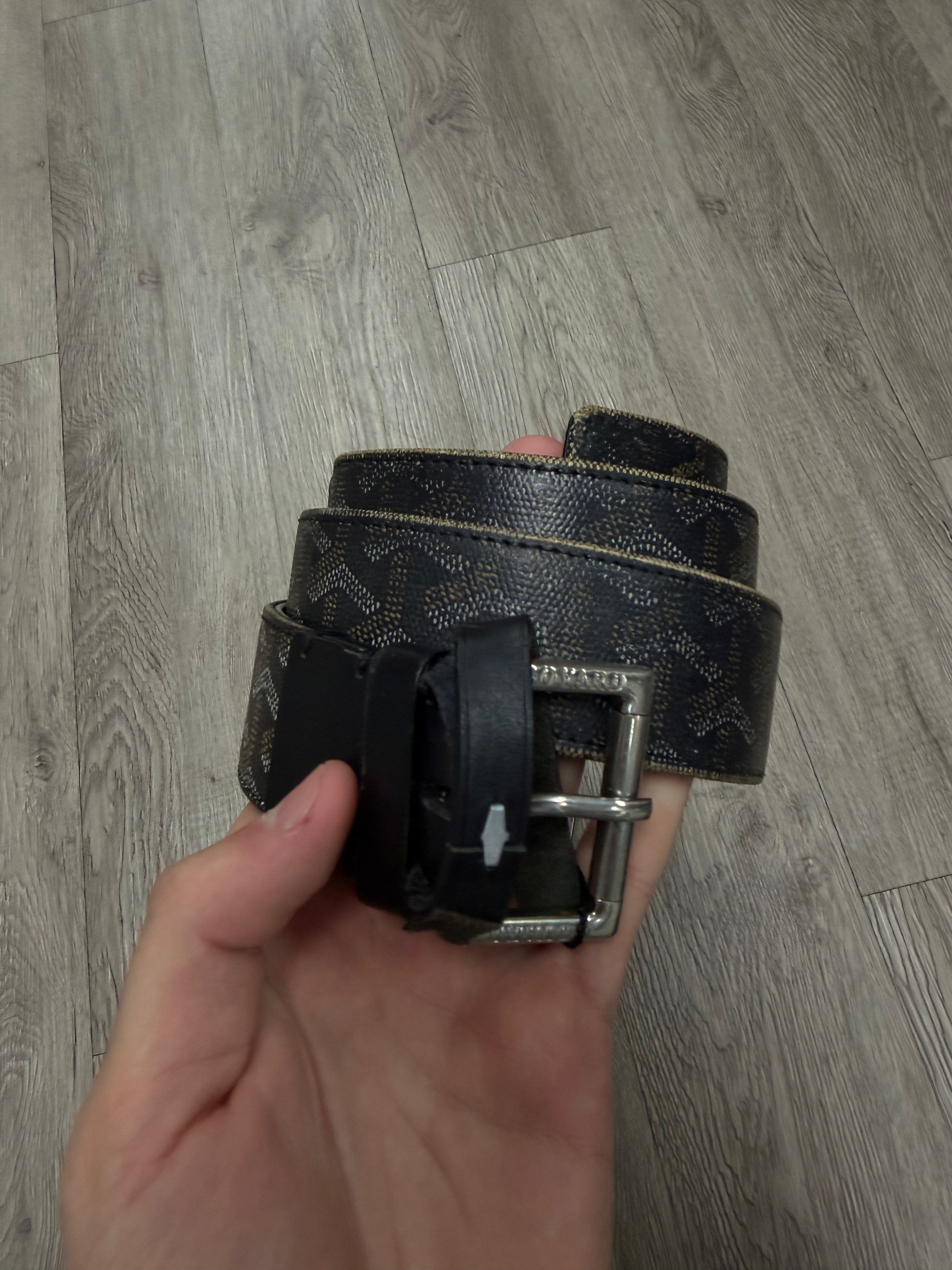 Goyard Black Goyardline Florida Belt