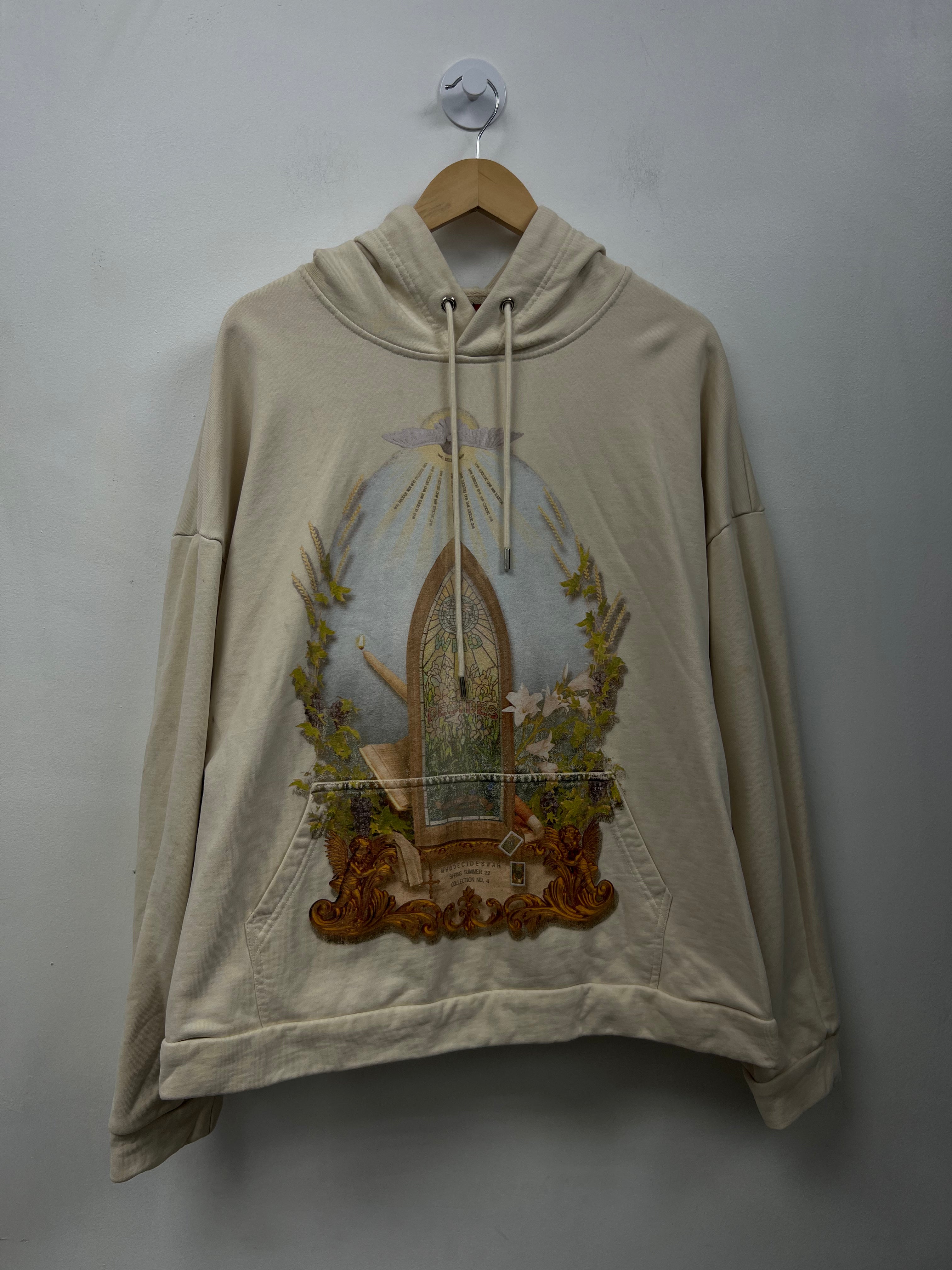 Who Decides War 666 Dove Hoodie