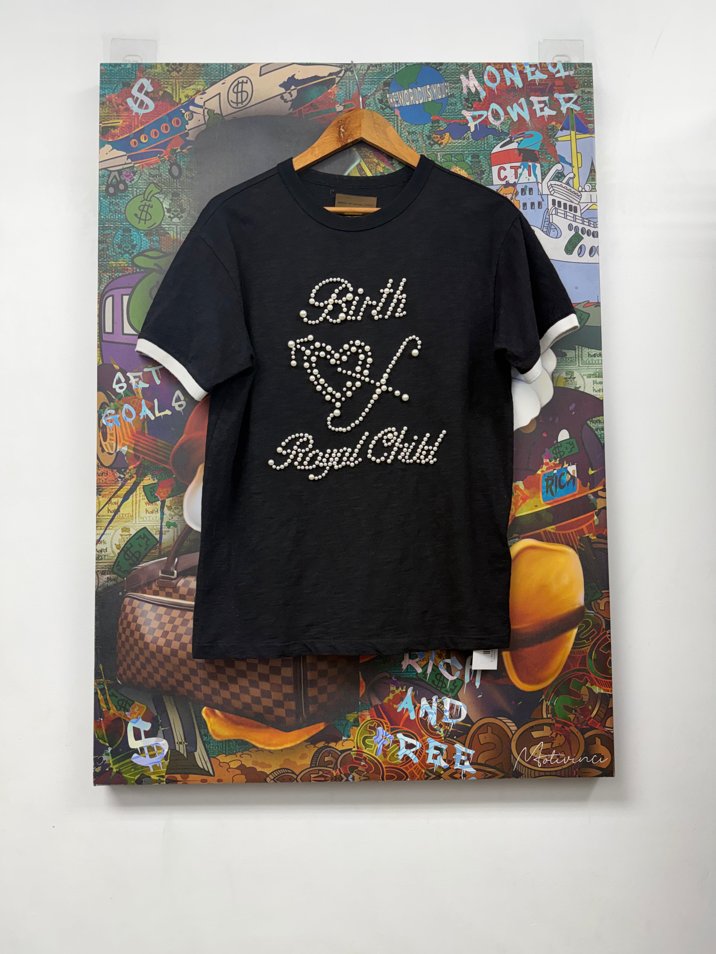 Birth Of A Royal Child Black Pearl Tee
