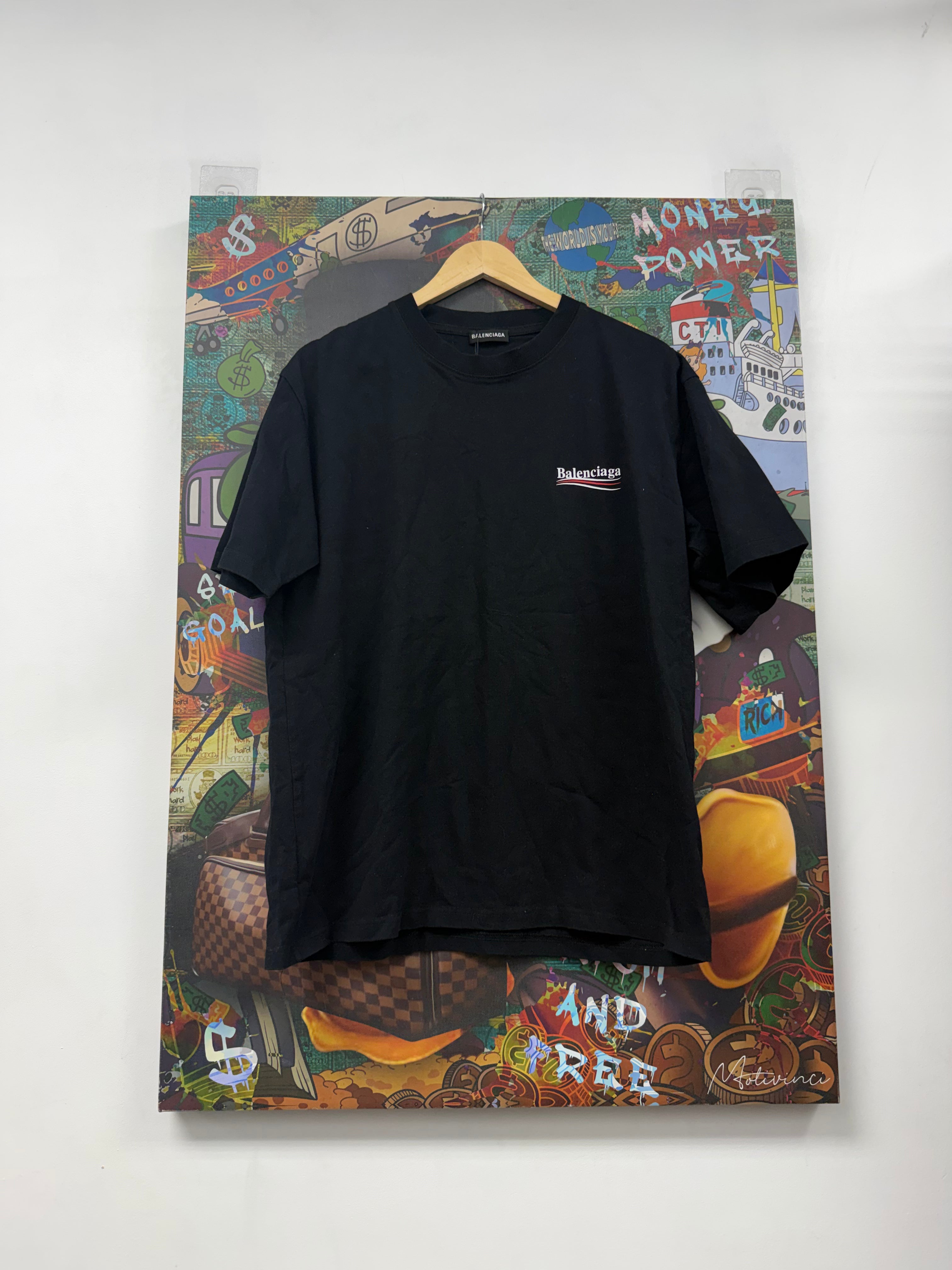 Balenciaga Black Campaign Tee