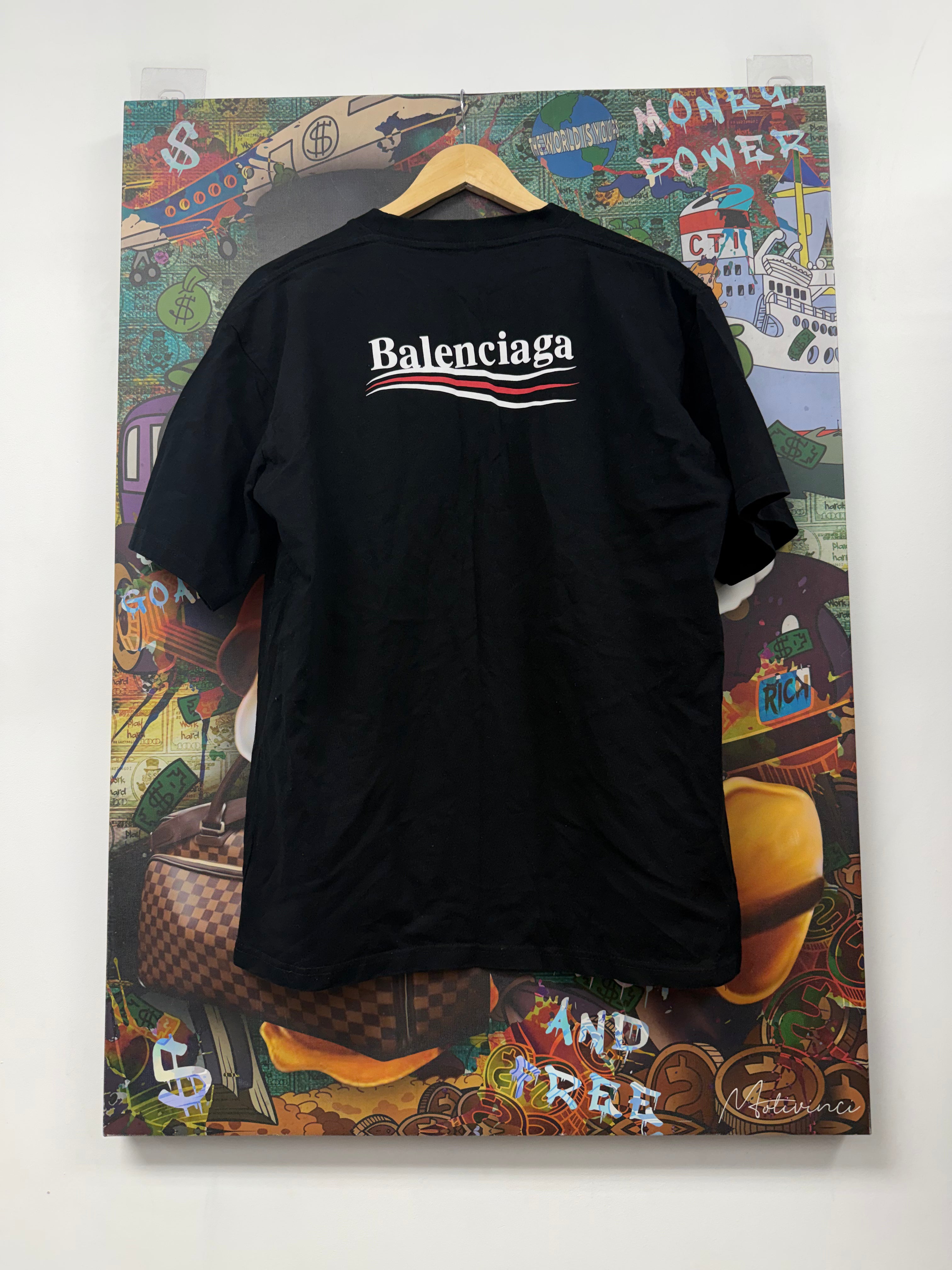 Balenciaga Black Campaign Tee