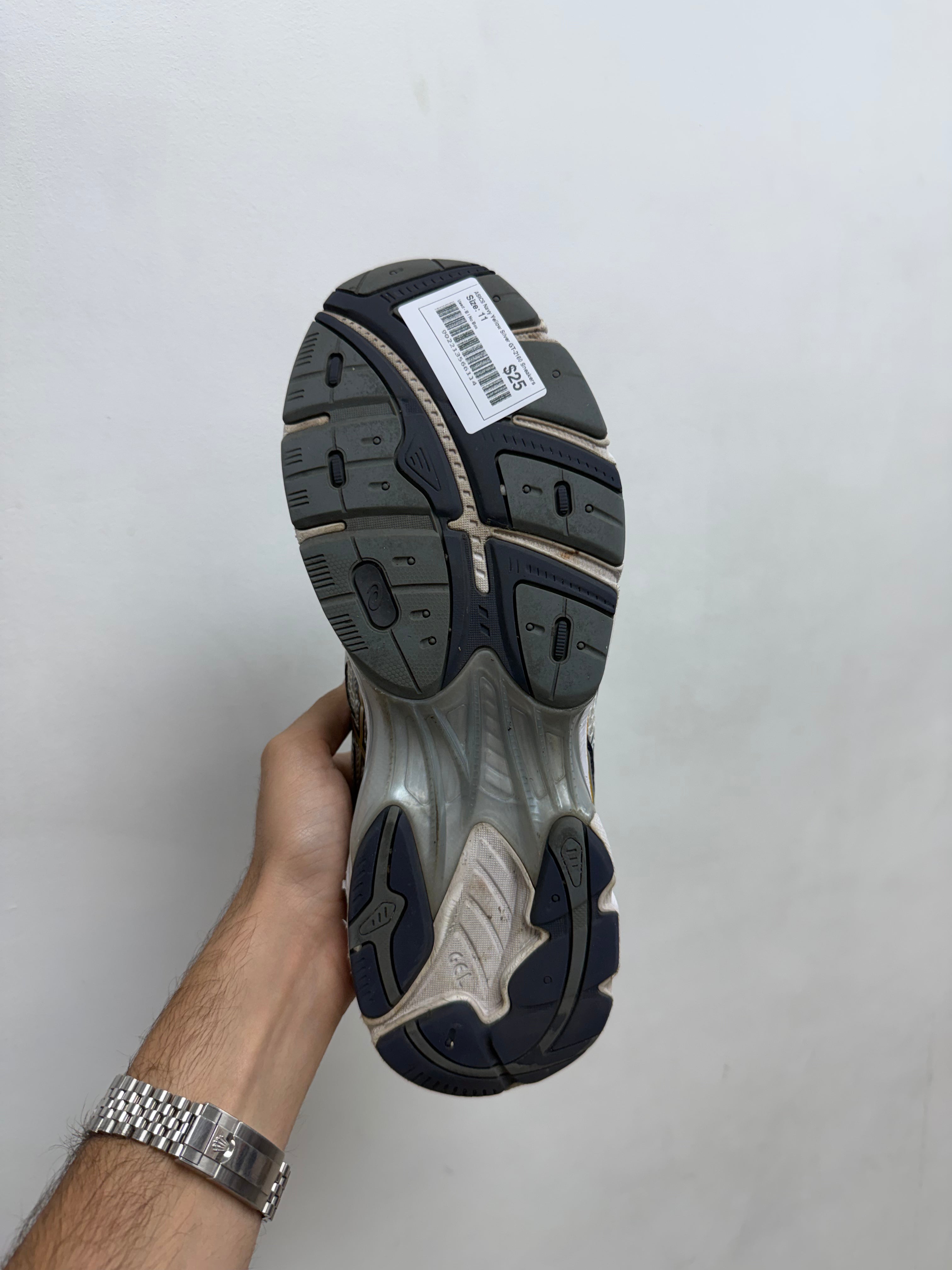 ASICS Navy Yellow Silver GT-2160 Sneakers