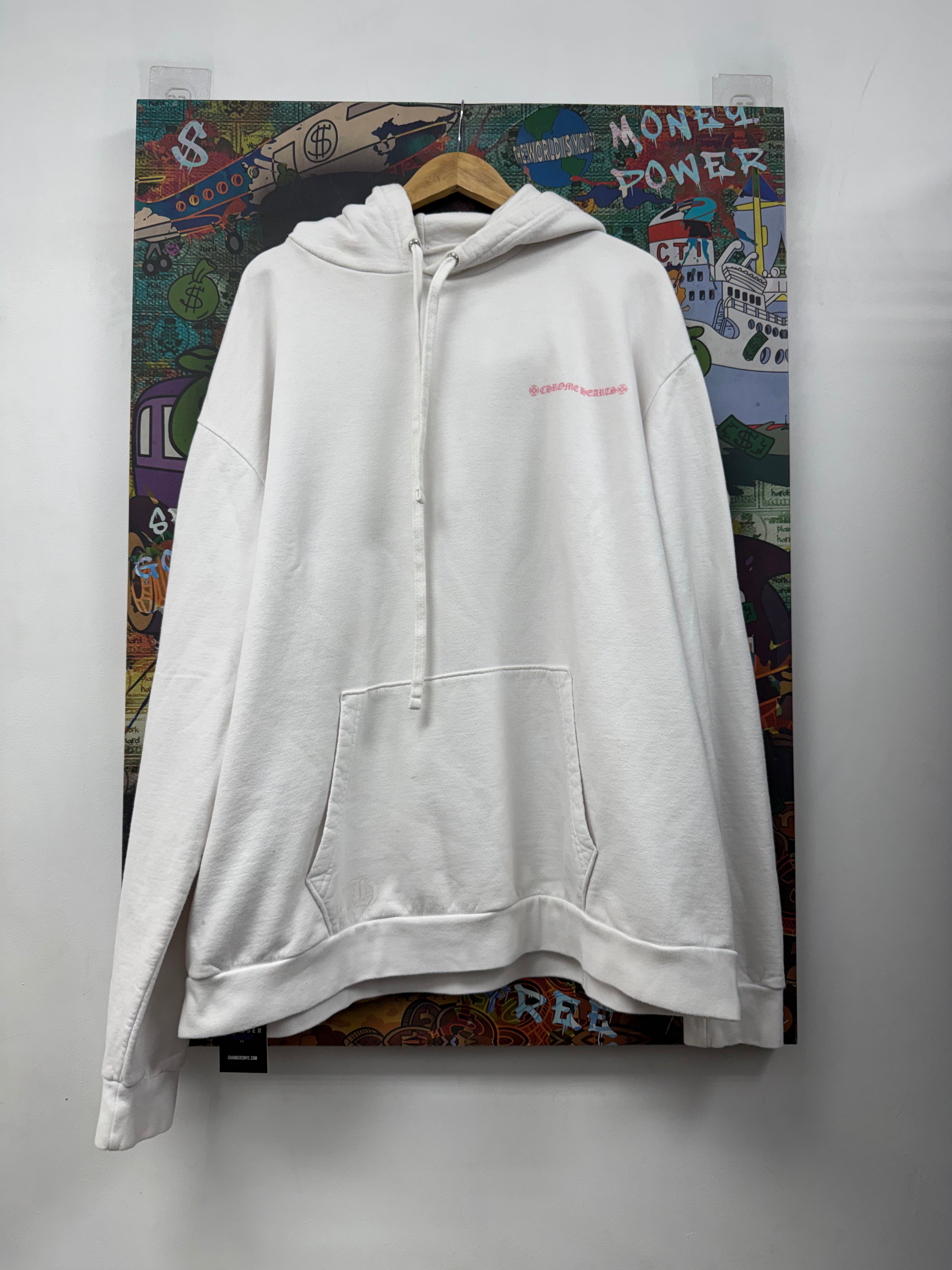 Chrome Hearts White Laurie Lynn Stark Hoodie