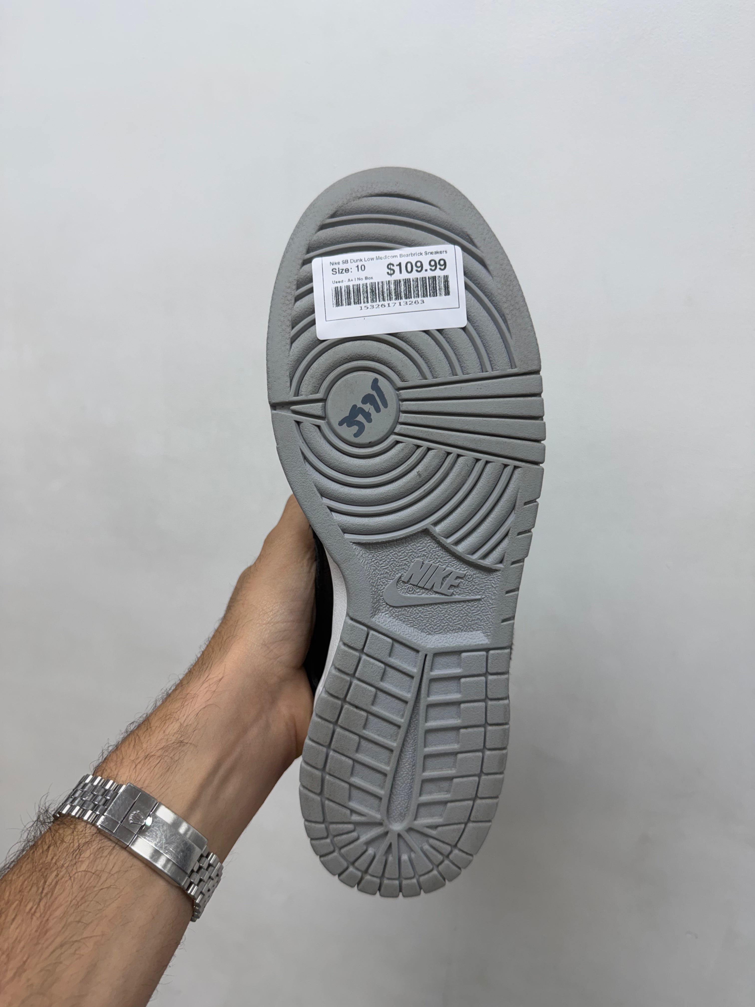 Nike SB Dunk Low Medicom Bearbrick Sneakers