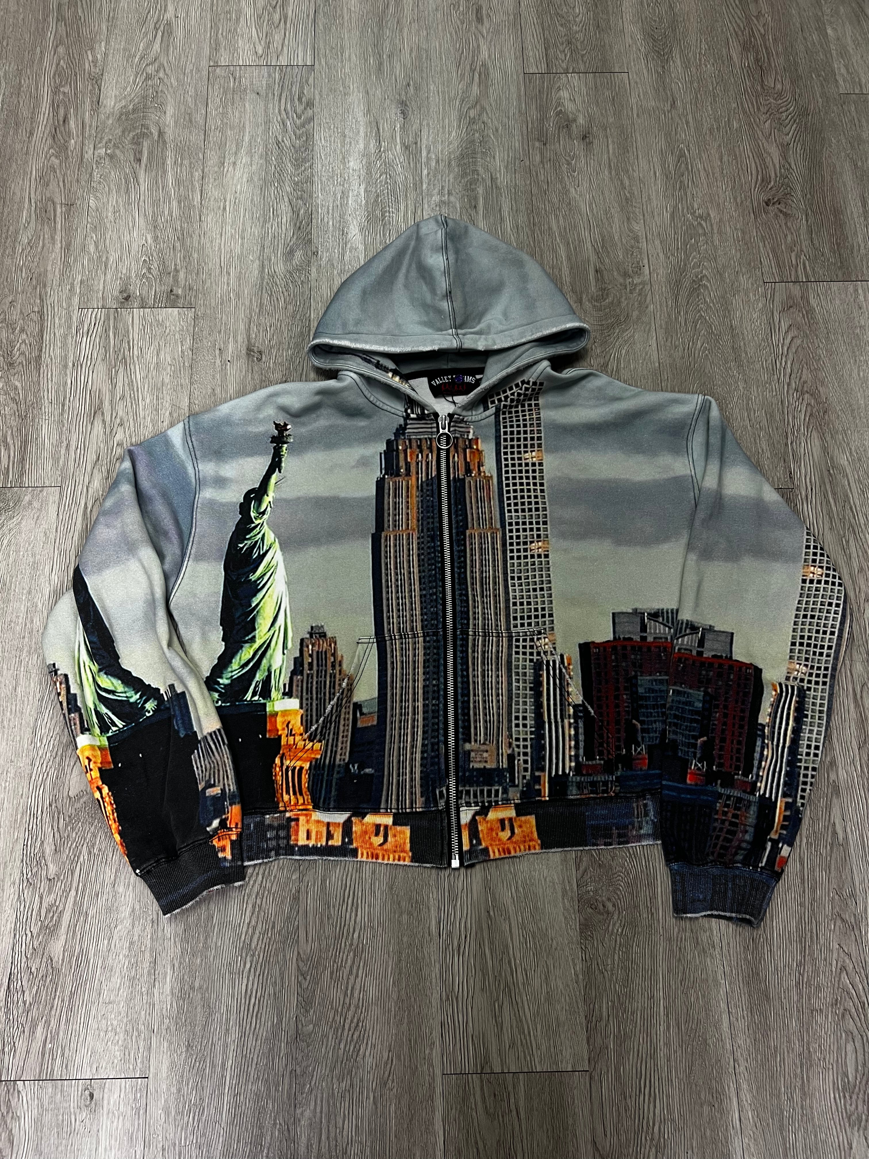 Vale NYC Skyline Zip Up