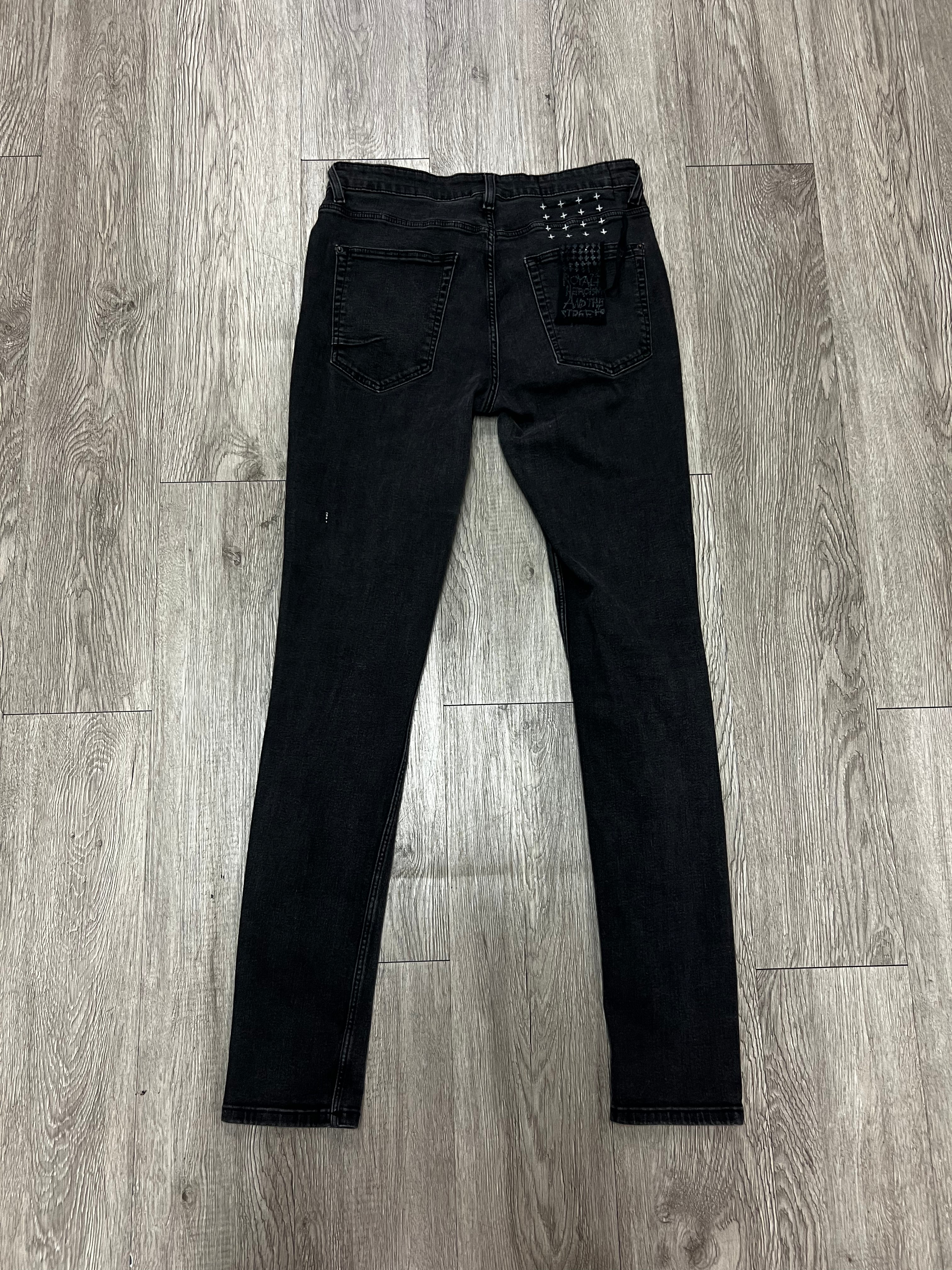 Ksubi Black Wash Plain Jeans