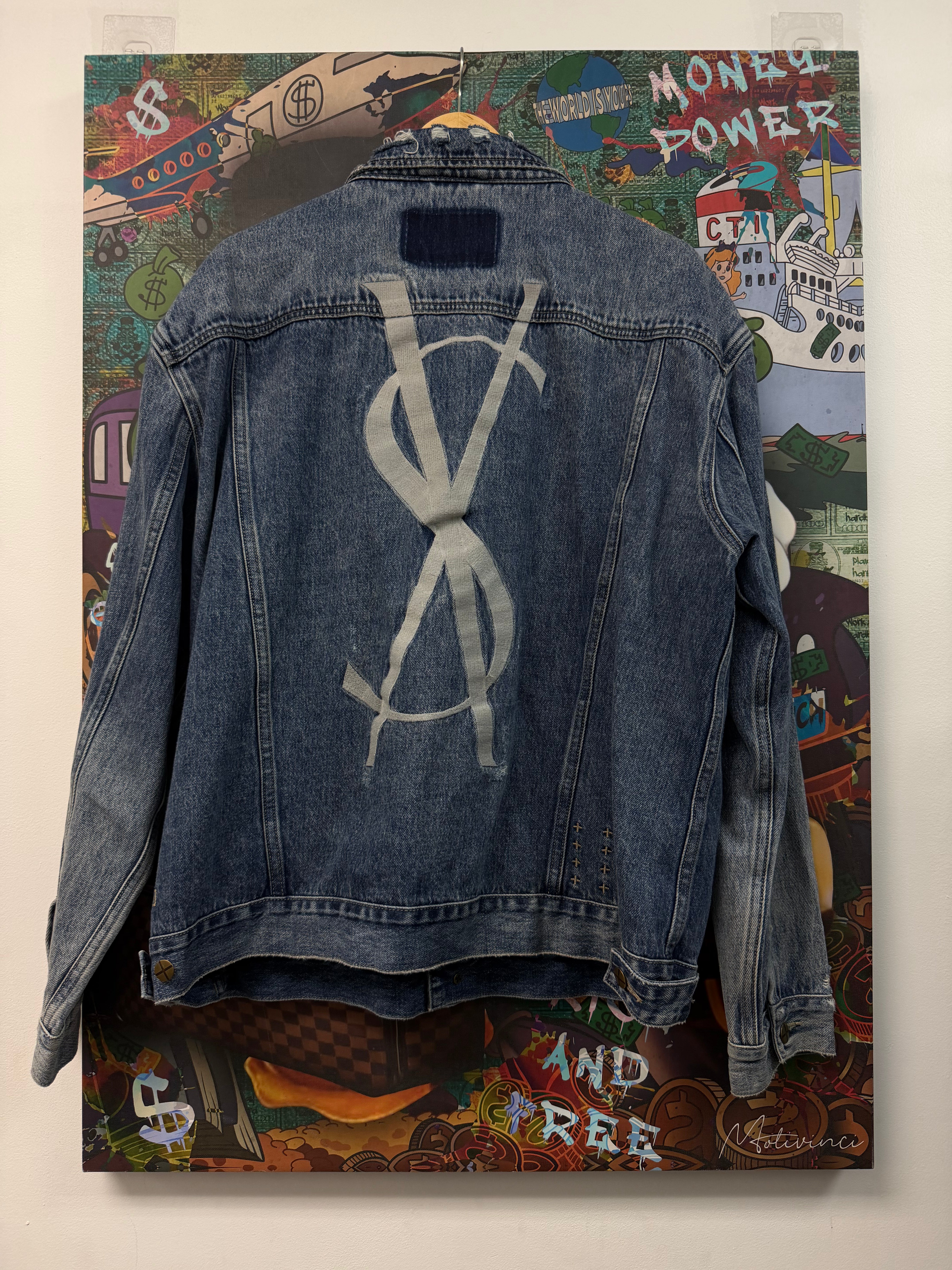 Ksubi Dark Wash Denim Jacket