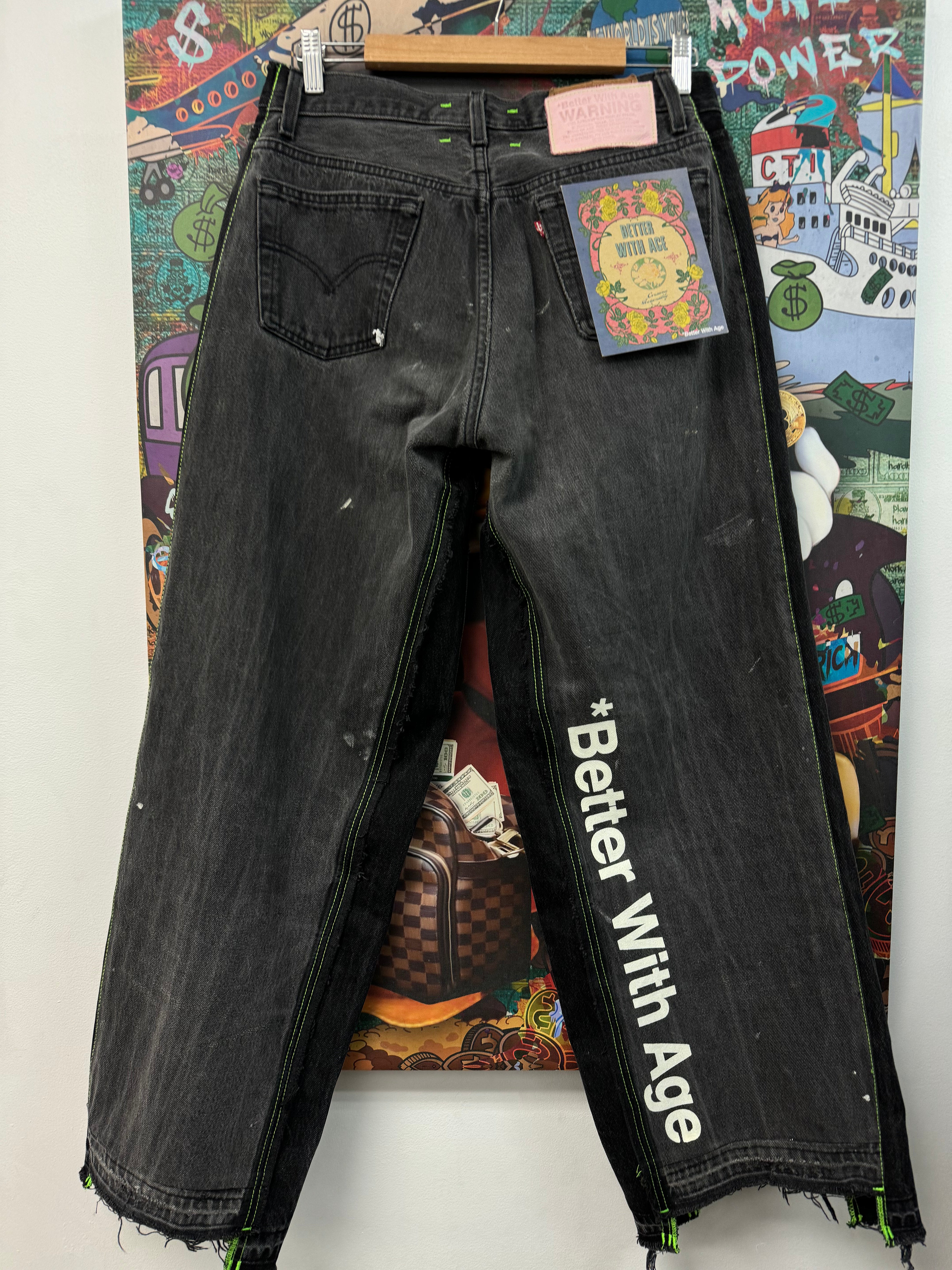 Better With Age Black Monroe Jeans
