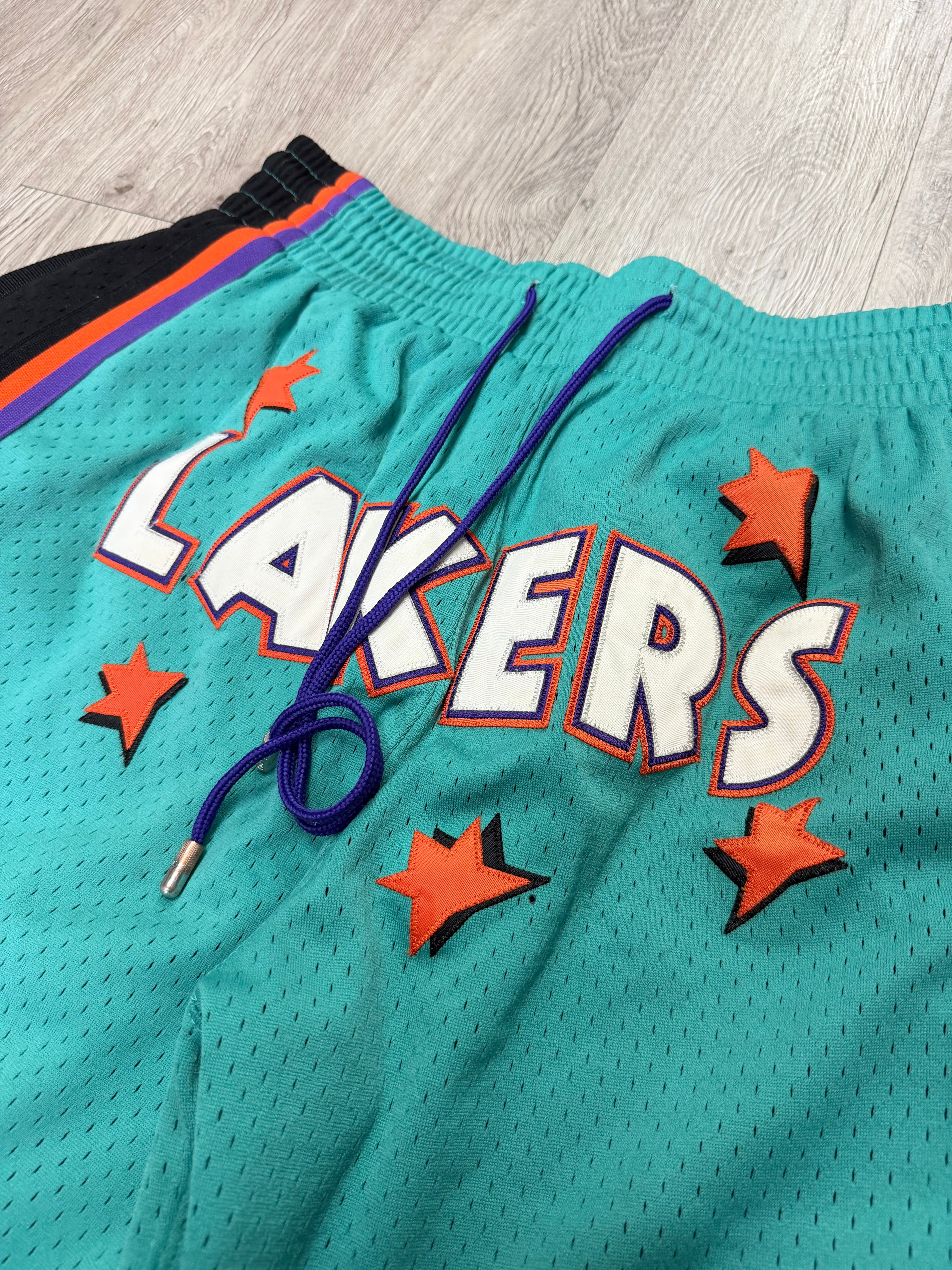 Just Don Teal Lakers Shorts