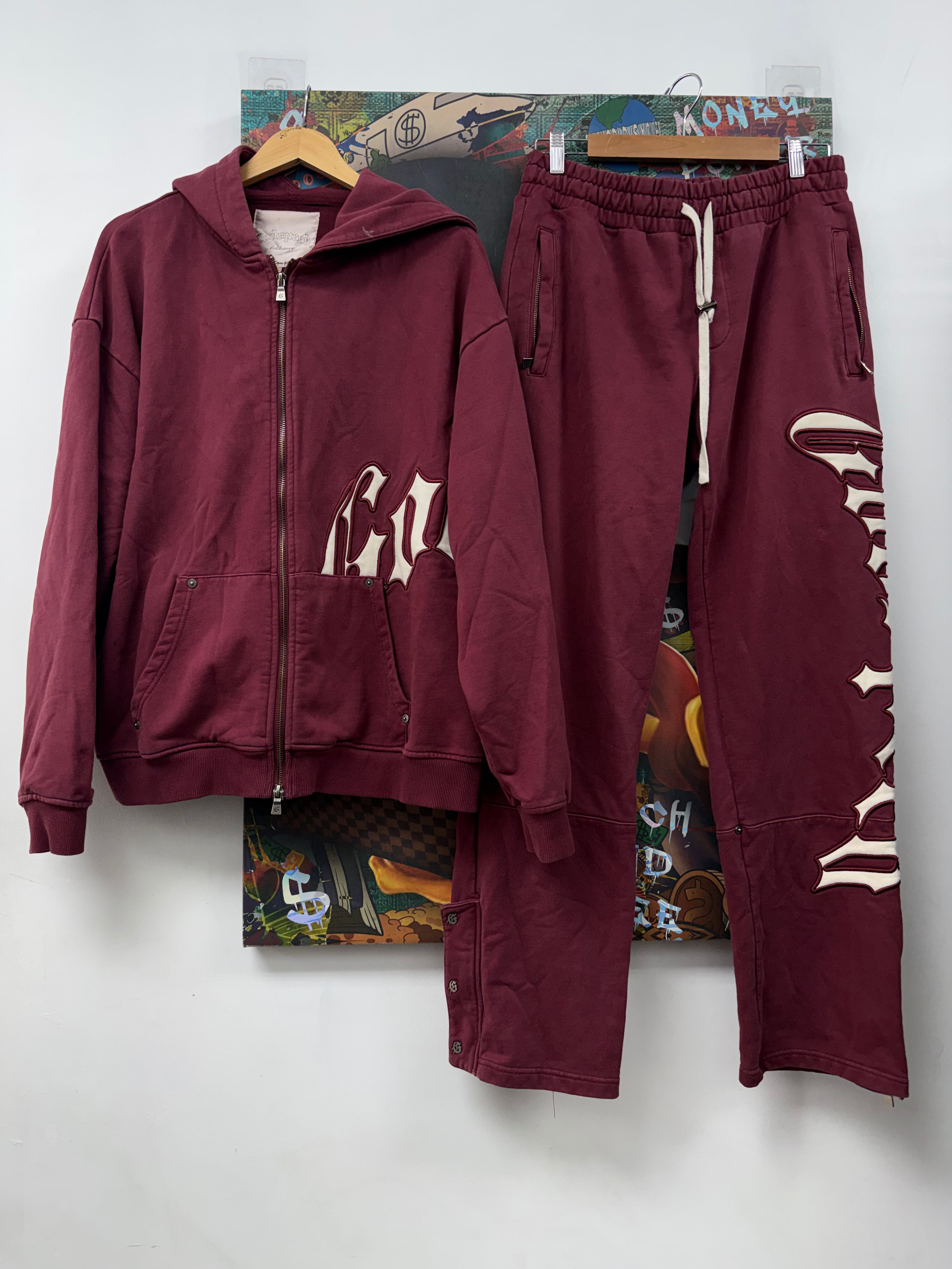 Godspeed Burgundy OG Logo Sweatsuit