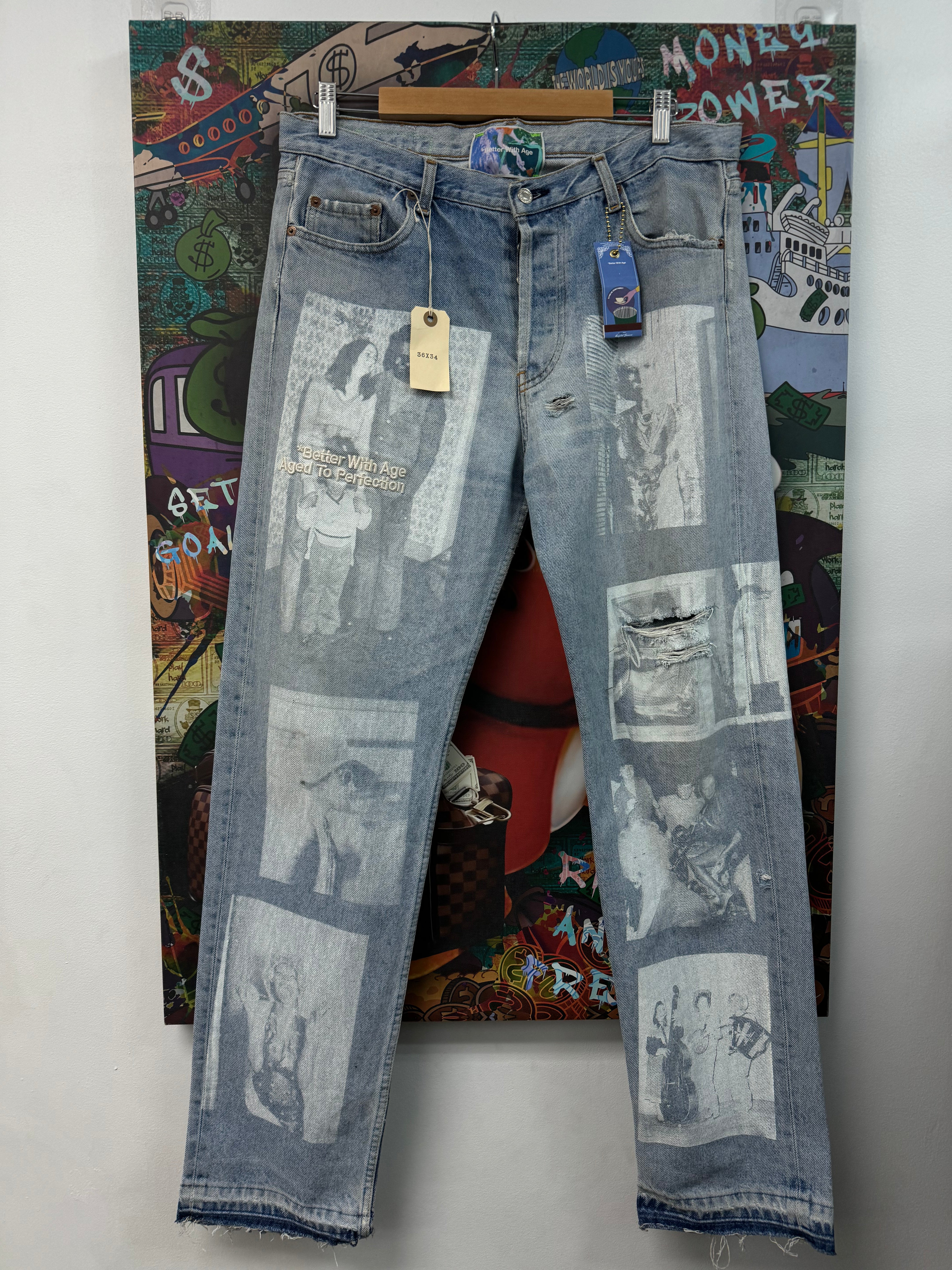 Better With Age Light Wash Broadway Jeans