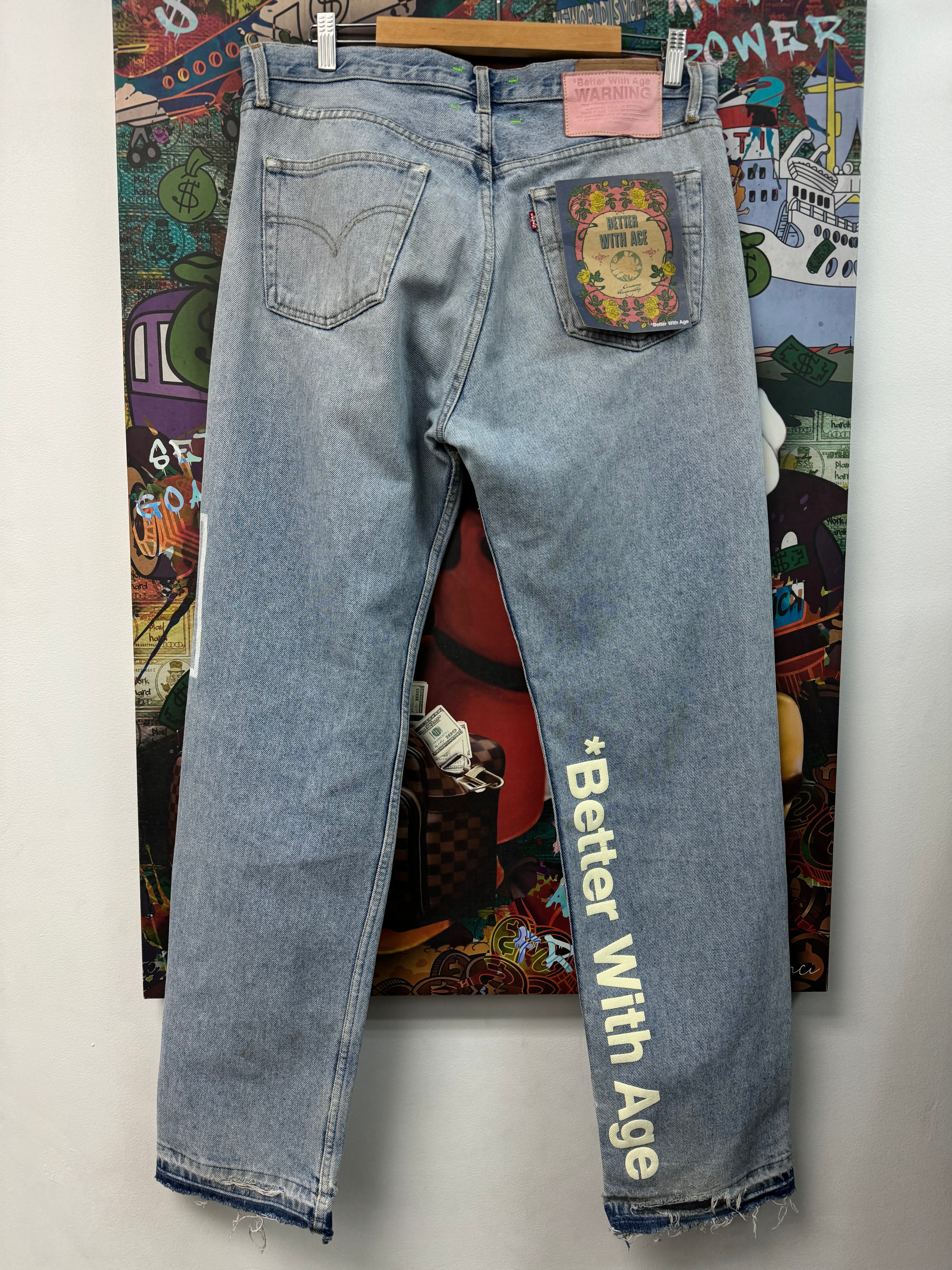 Better With Age Light Wash Broadway Jeans