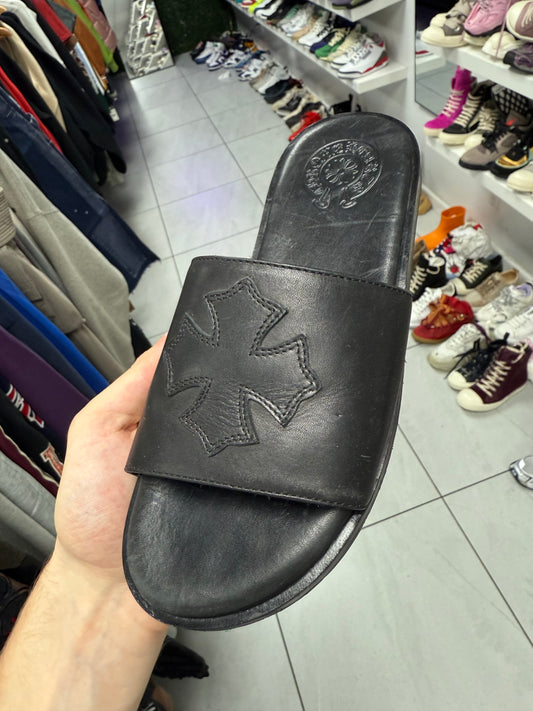 Chrome Hearts Plus Slides Used 37 US (4) With Box