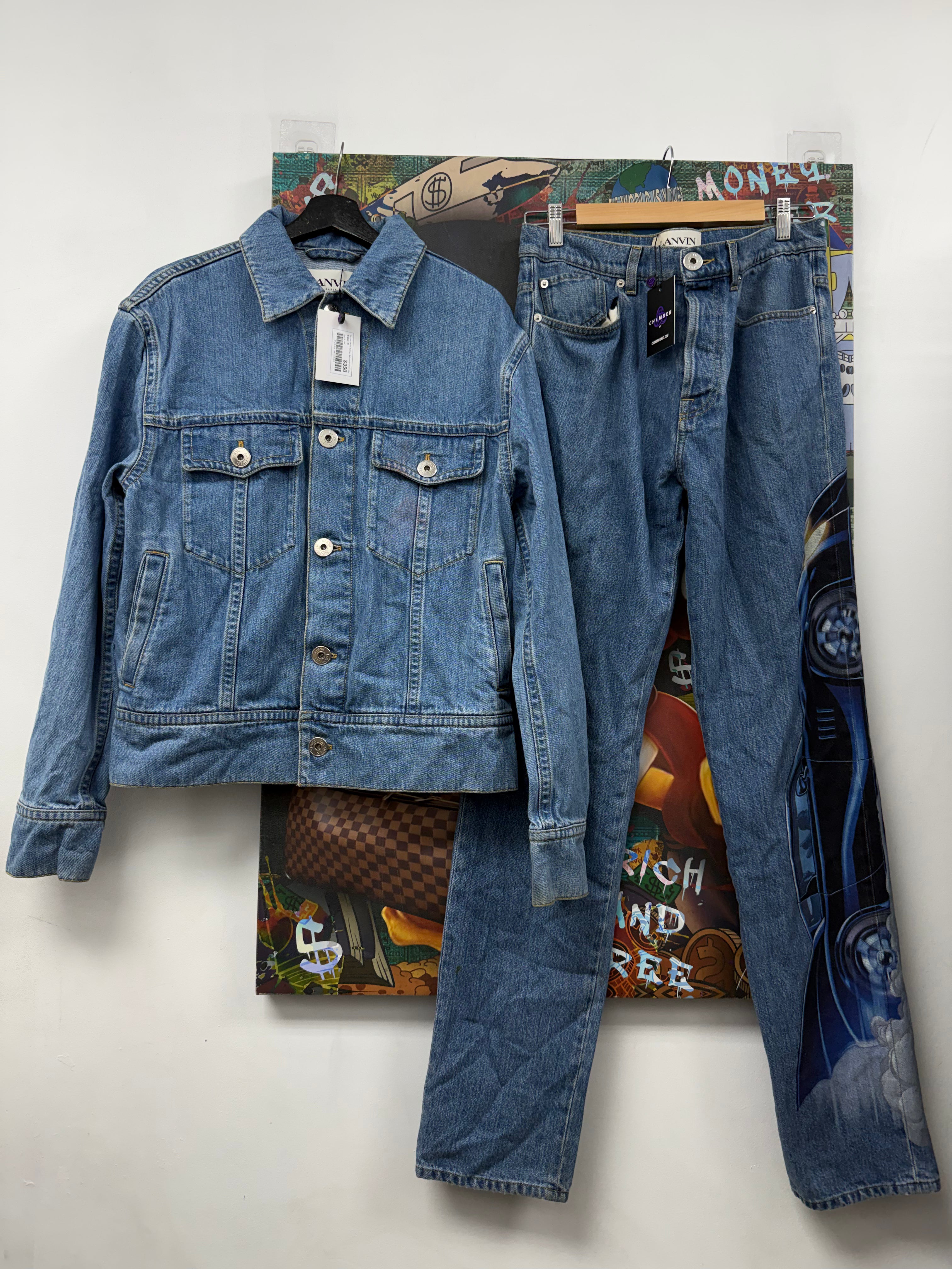 Lanvin Denim Batman Batmobile Denim Set