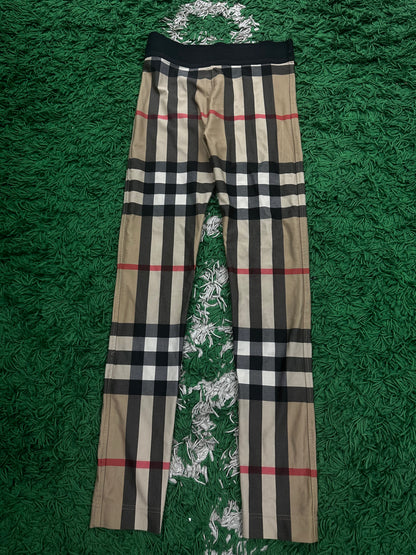 Burberry Leggings Plaid 12Y Used