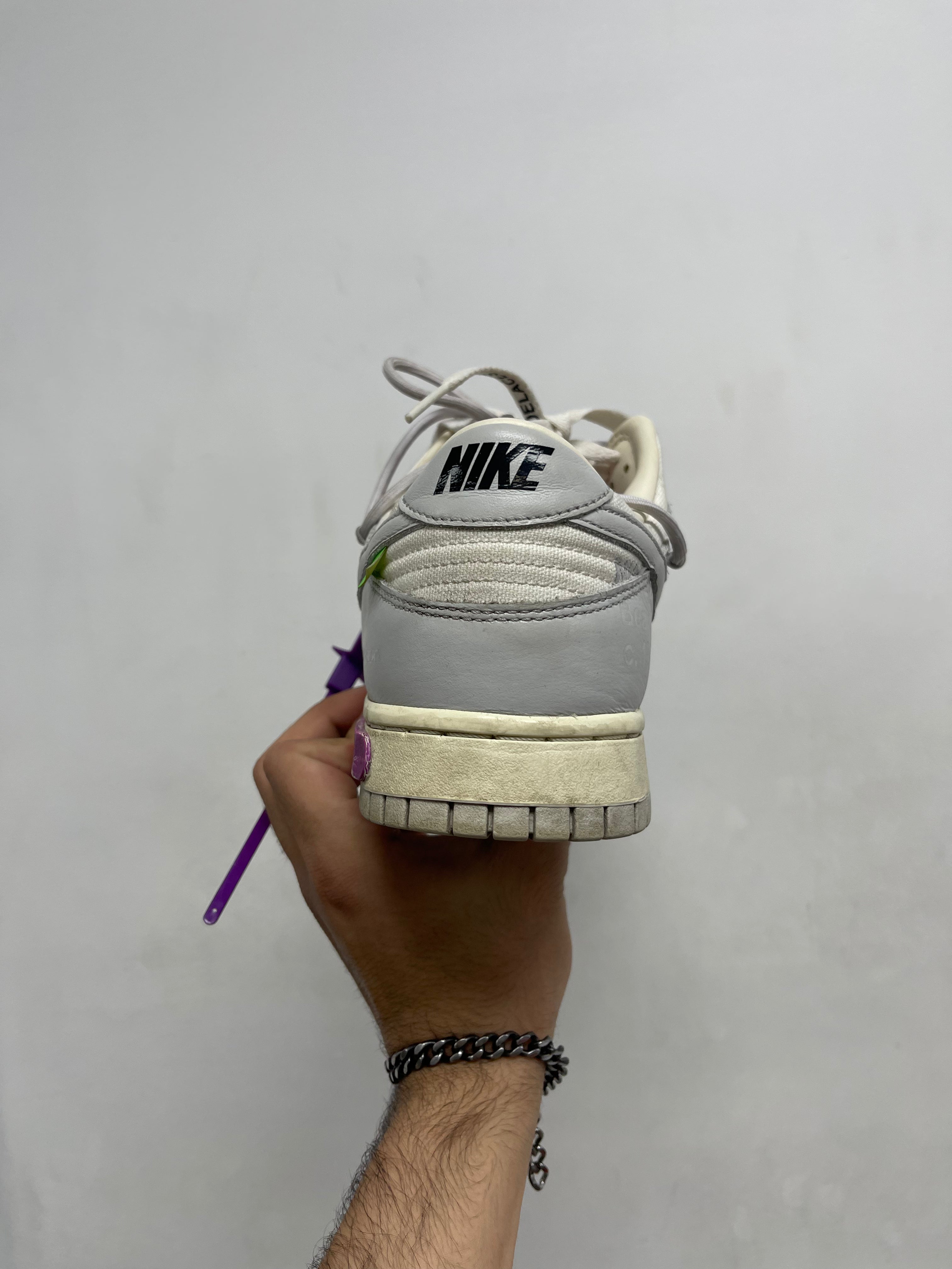 Nike Off White Dunk Low Lot 03 Sneakers
