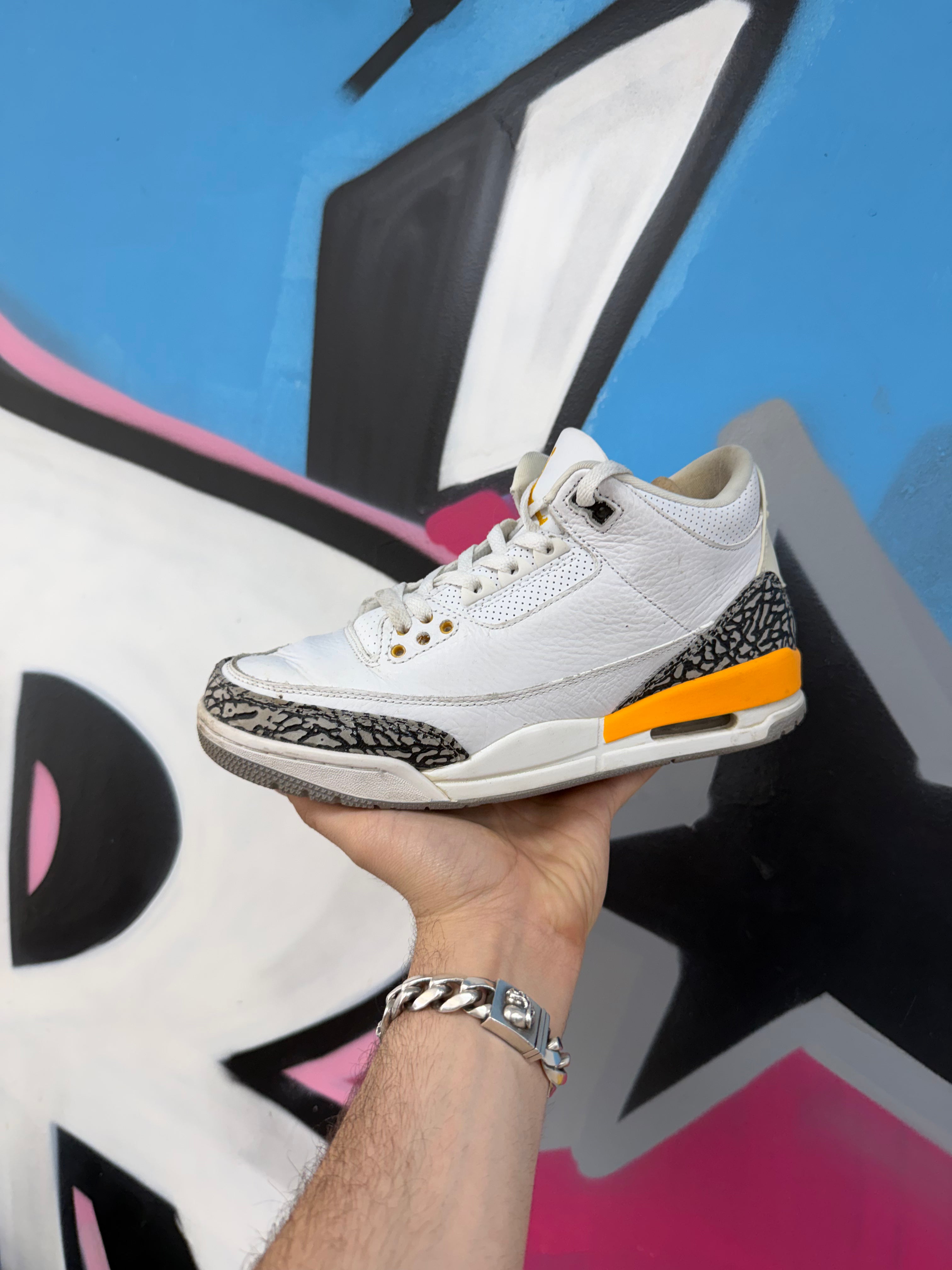 Jordan 3 Laser Orange Sneakers