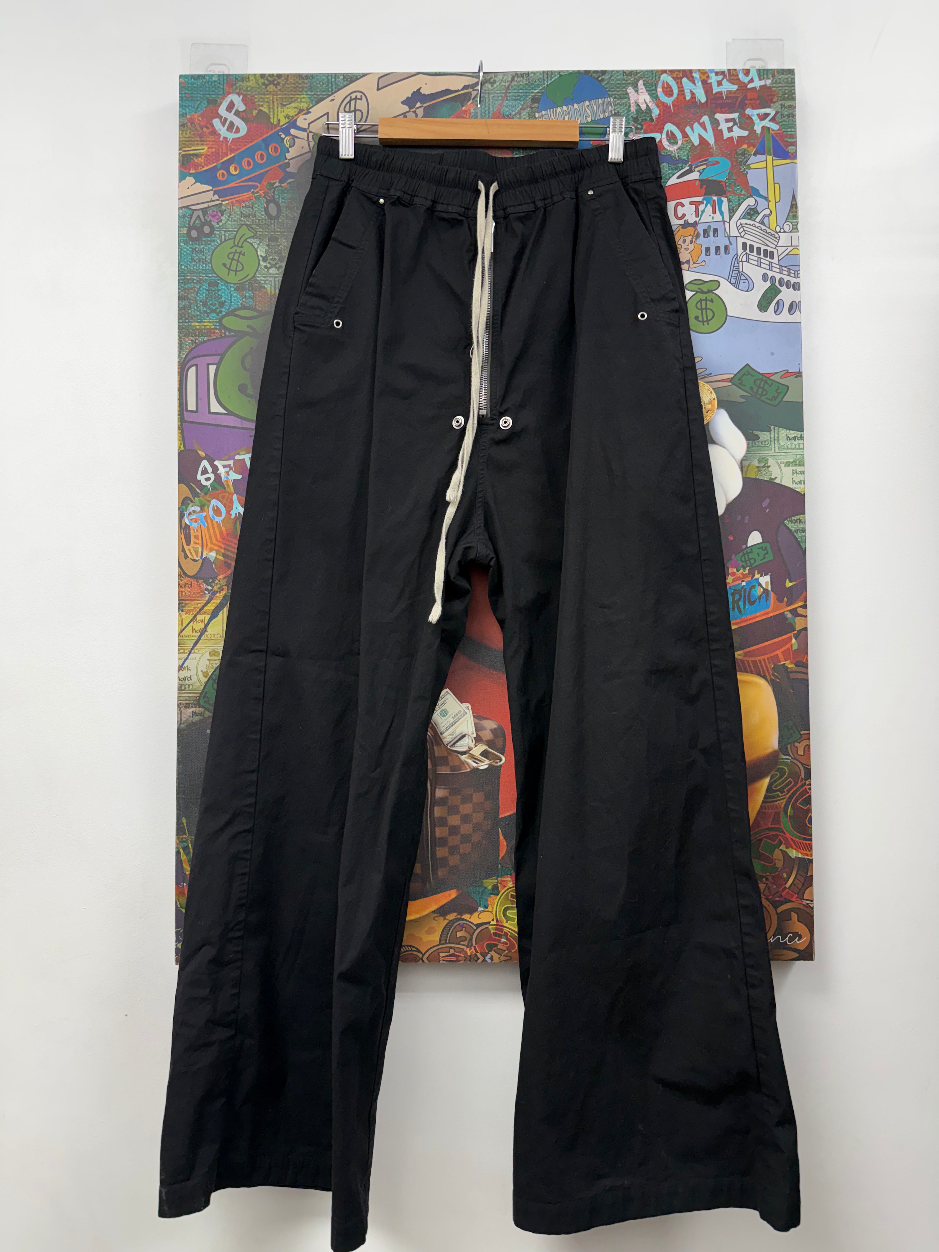 Rick Owens Black Bela Cargo Pants