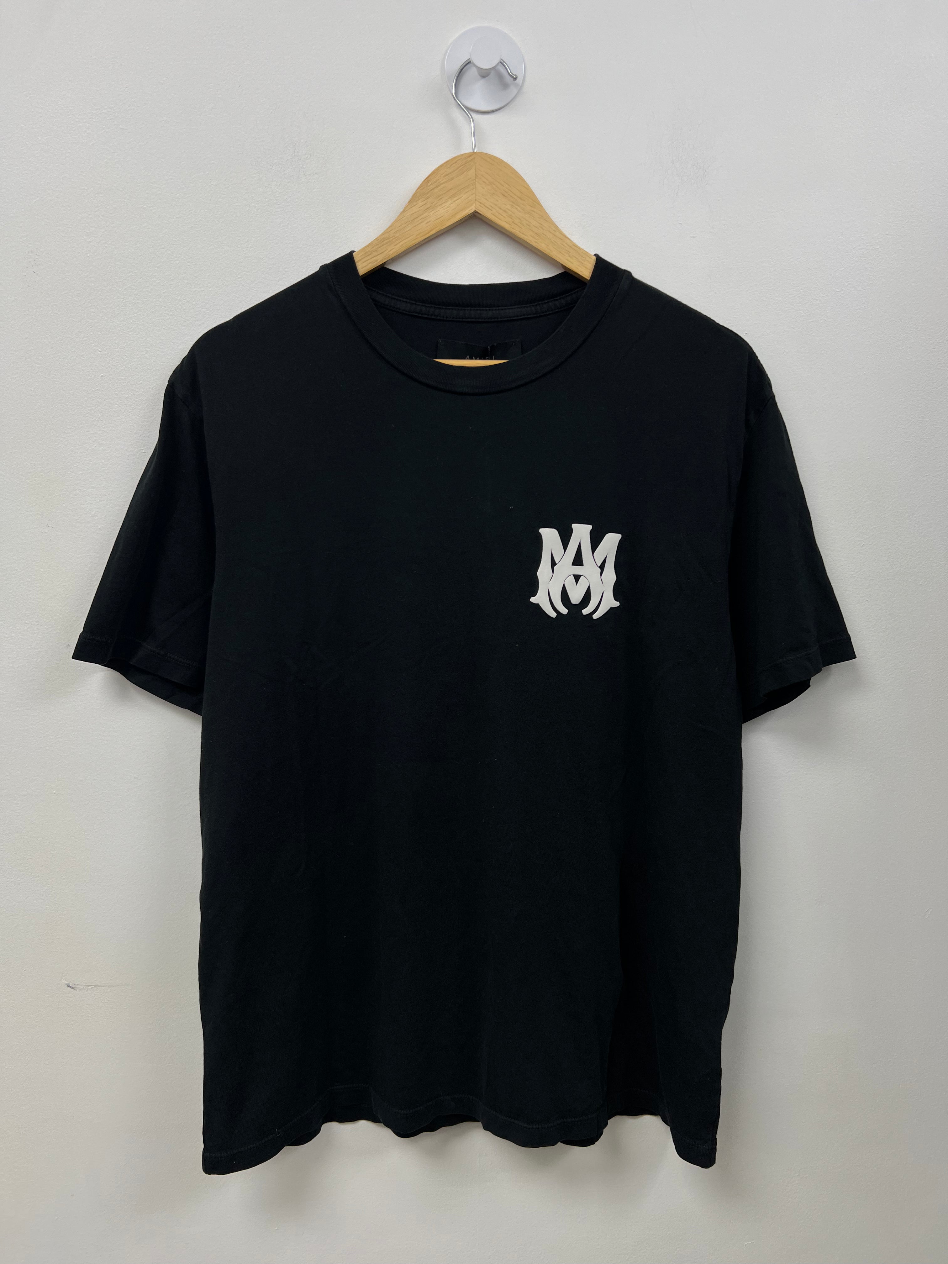 Amiri Black White MA Logo Tee
