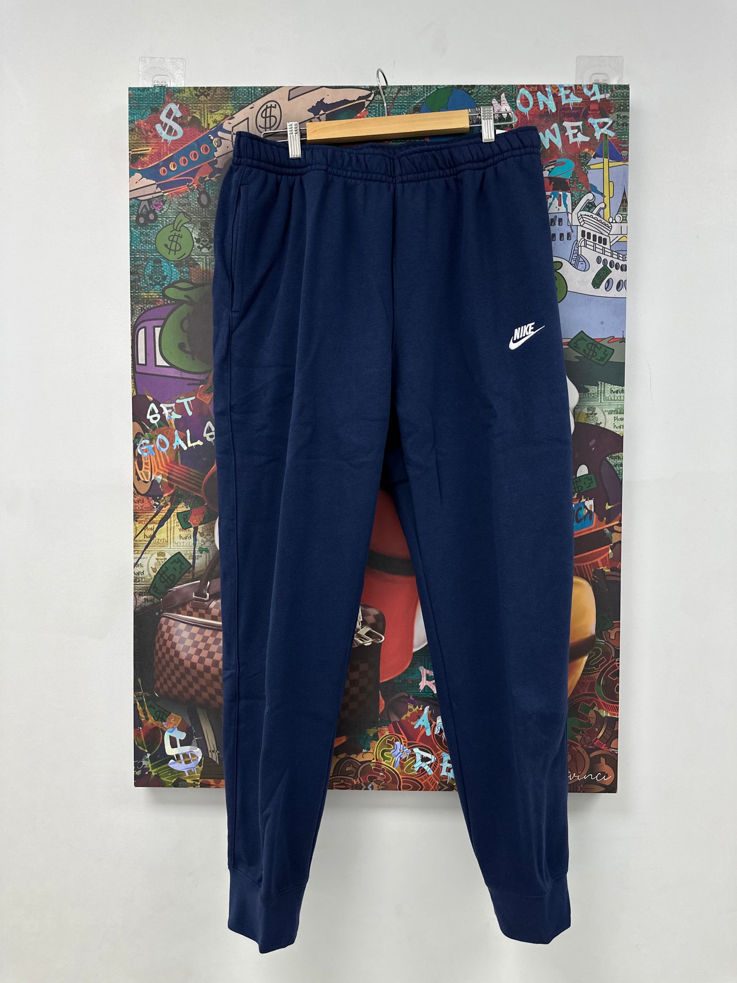 Nike Classic Logo Sweats Navy New XXL With Tags