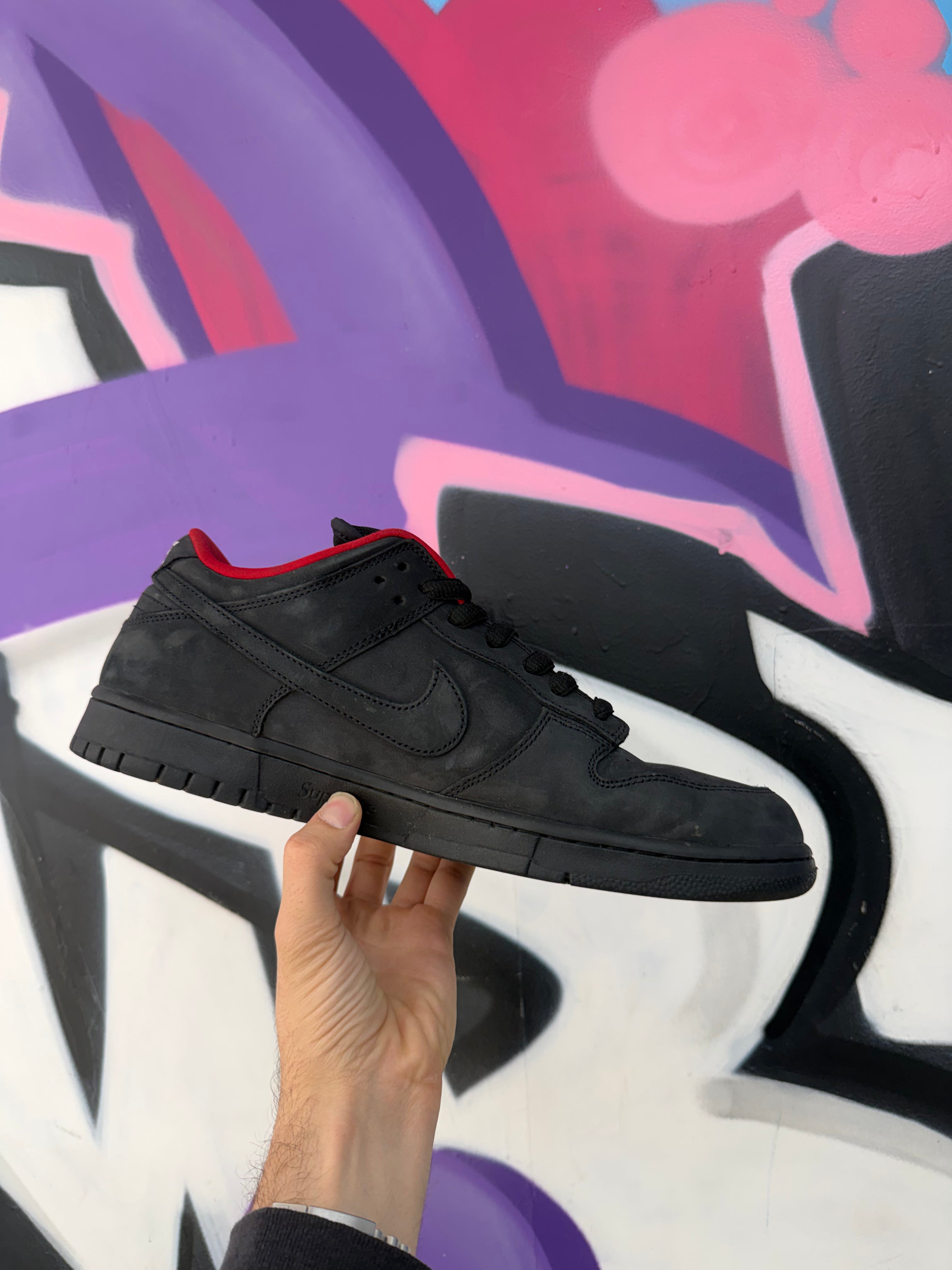 Nike Supreme SB Dunk Low Black 94 Sneakers